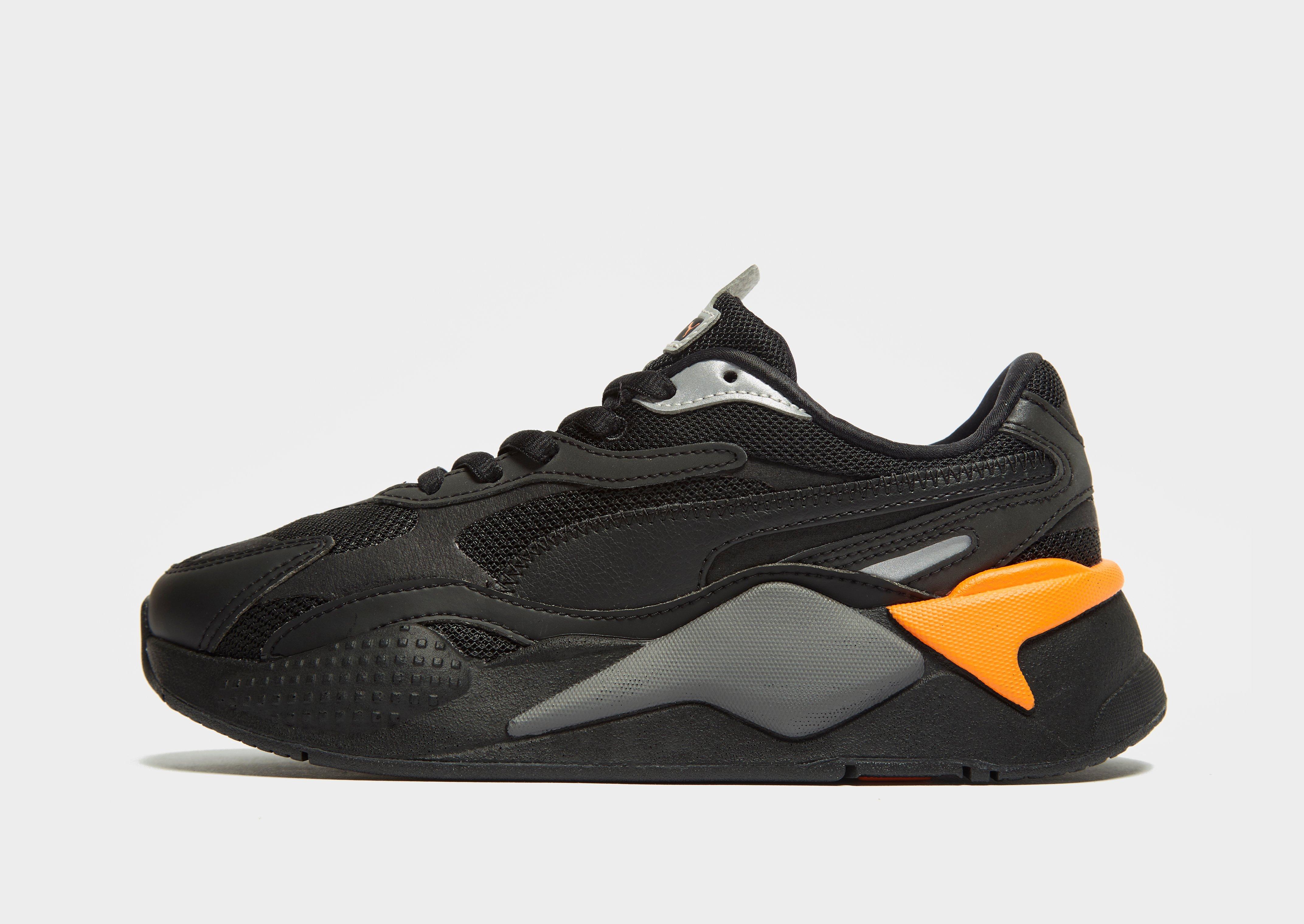 puma rsx white black orange