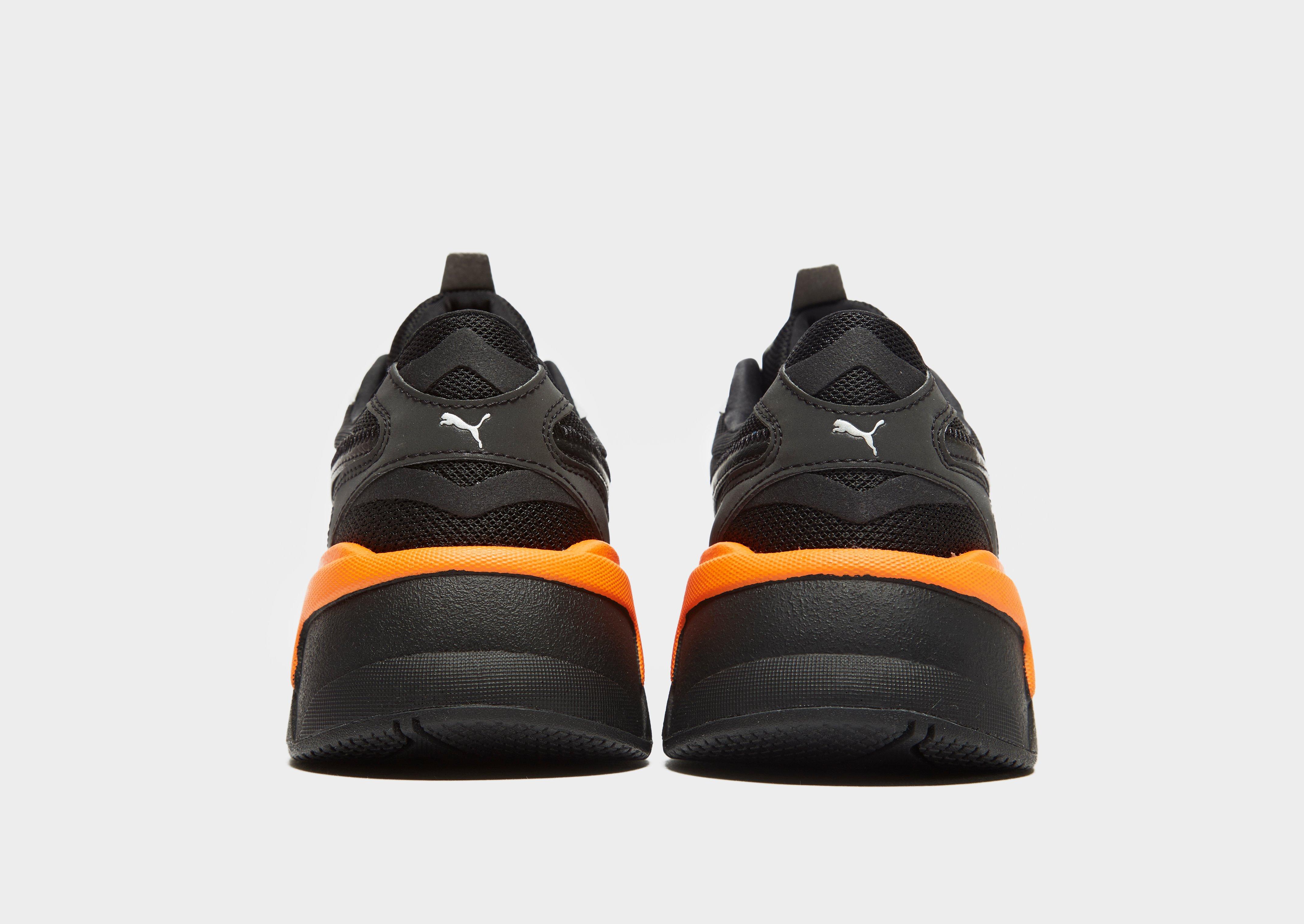 puma rs x black orange