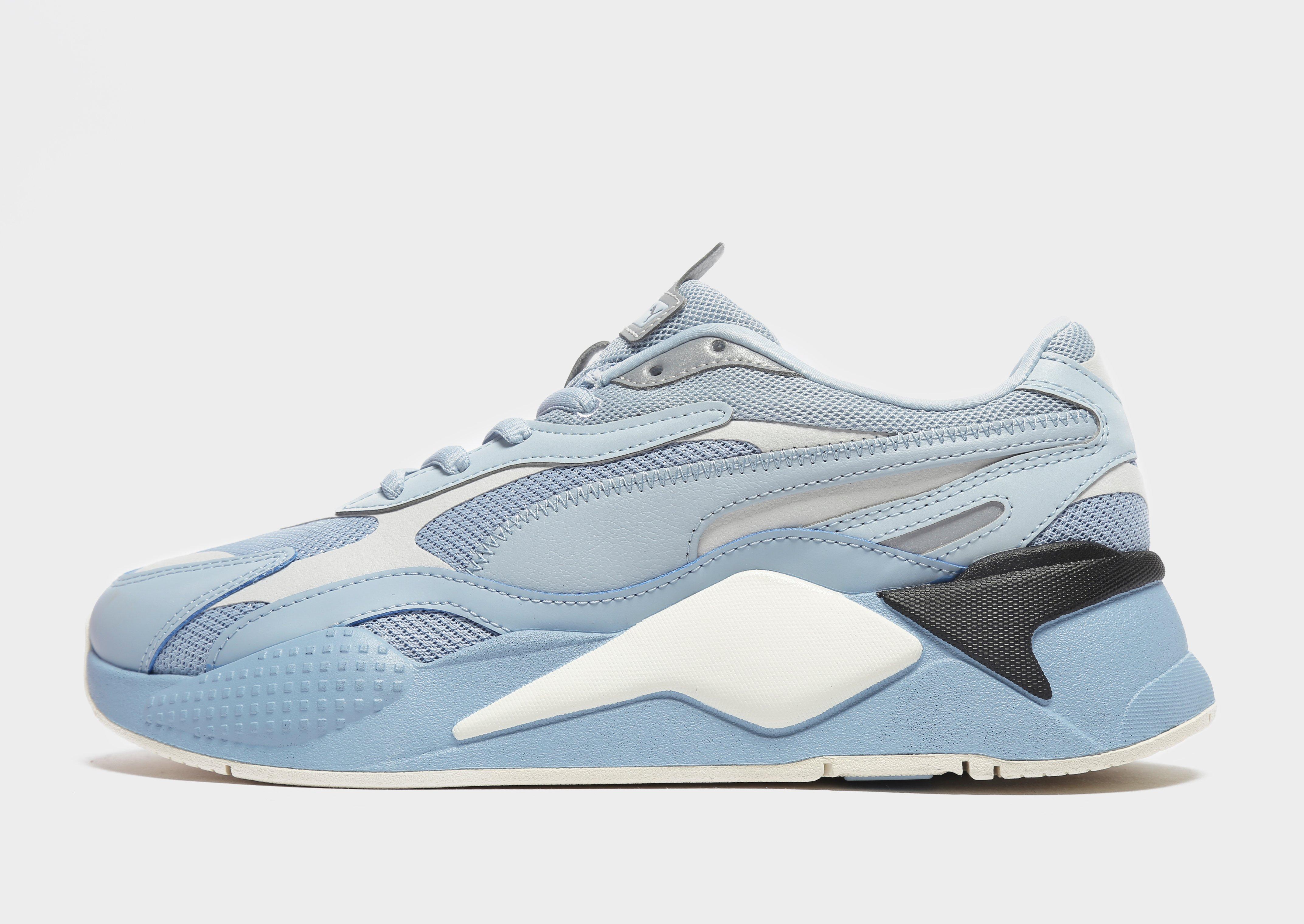 puma rsx blanche bleu