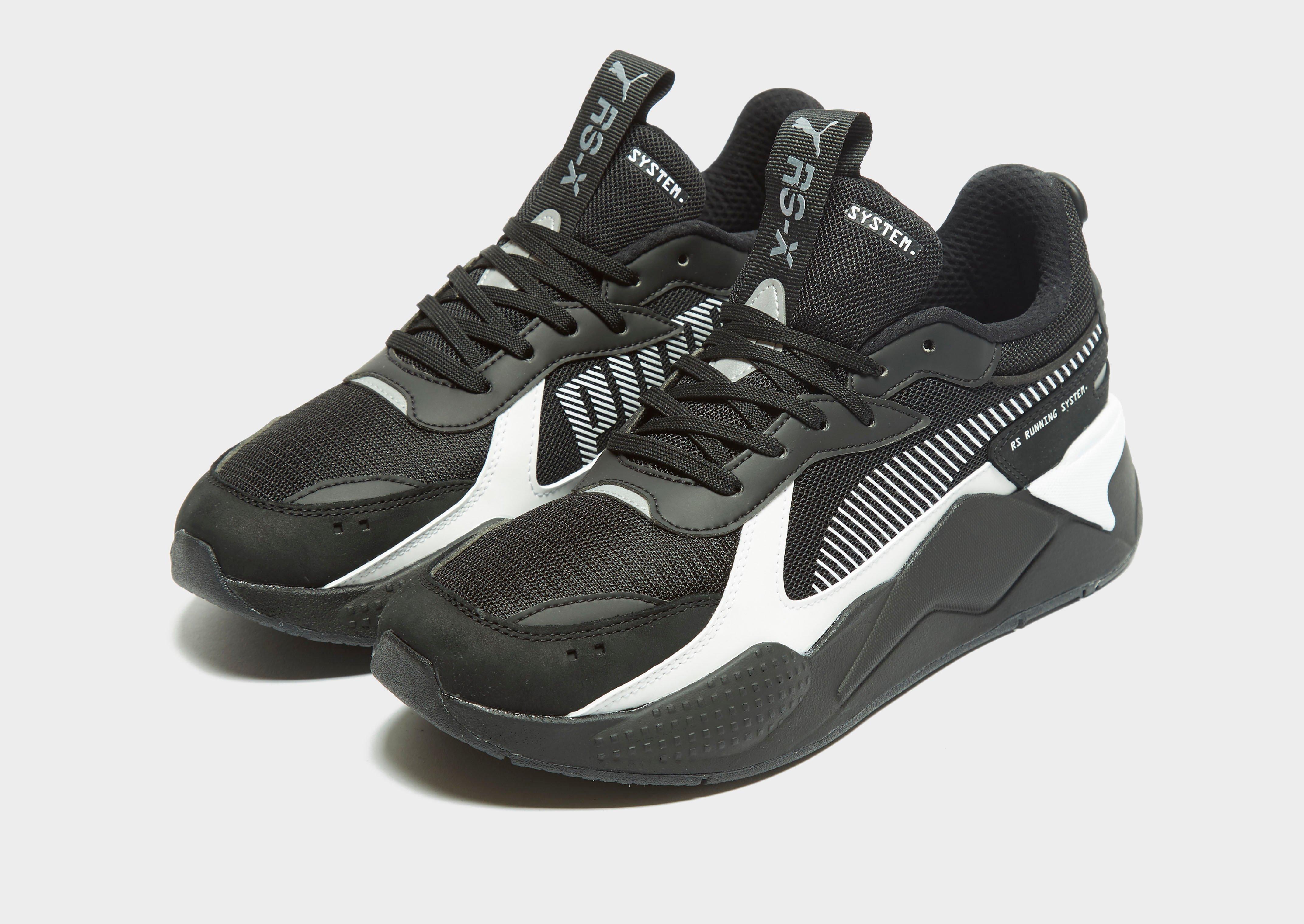 puma rsx blanche et noir