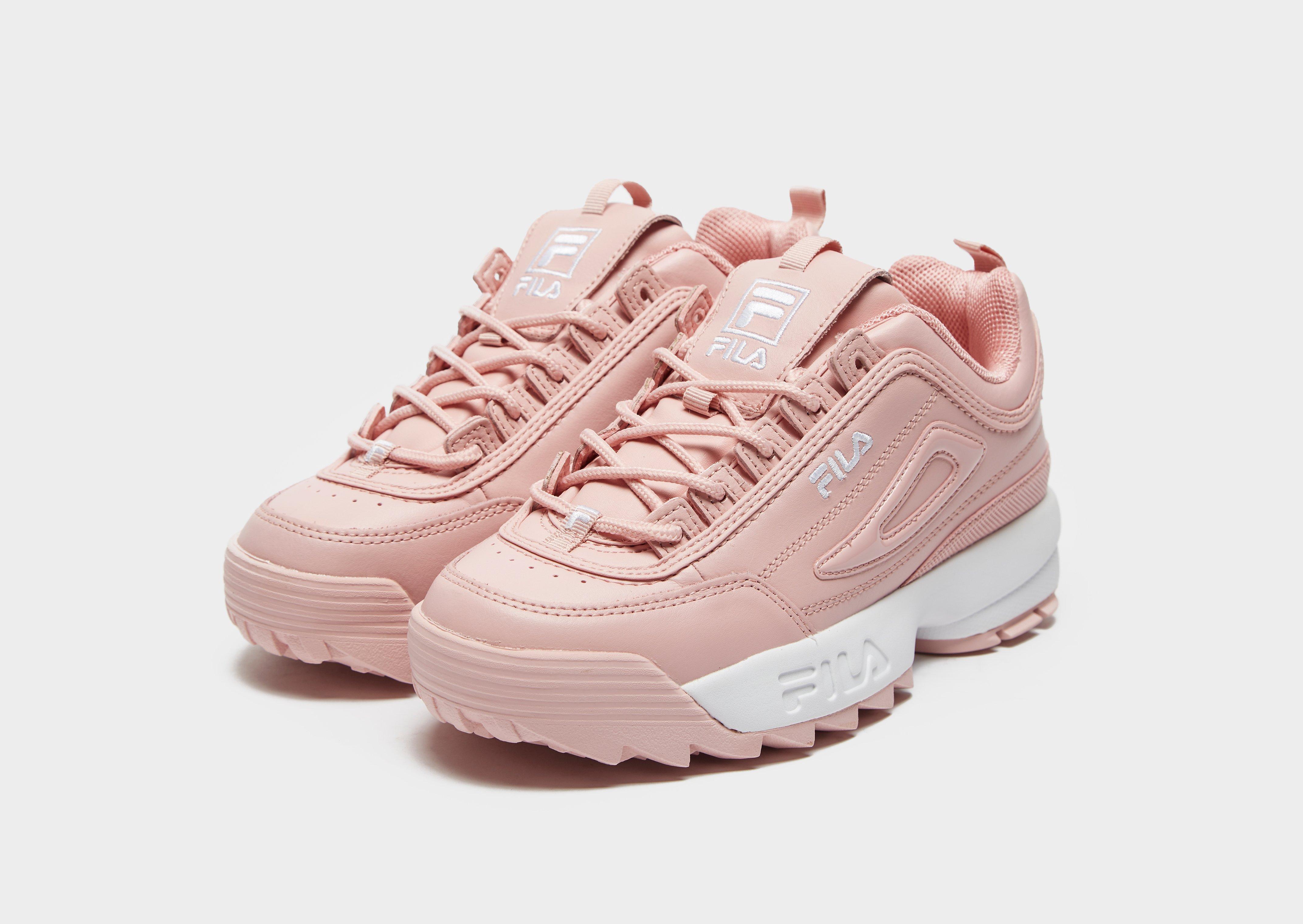 fila disruptor ii junior pink