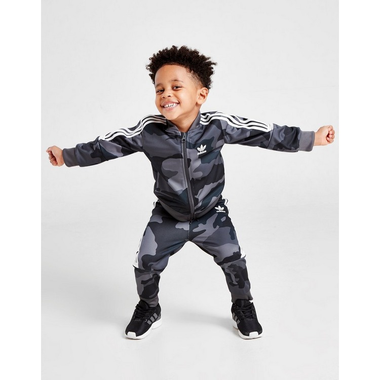 adidas Originals Camo All Over Print Superstar Tracksuit Infant