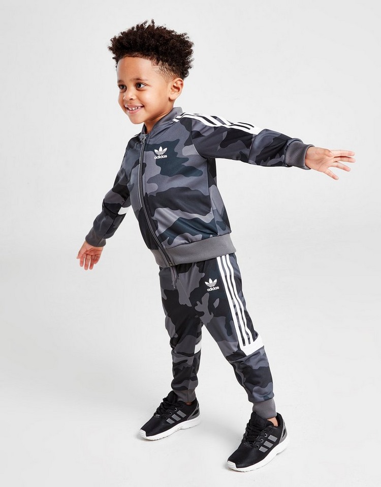 adidas Originals Camo All Over Print Superstar Tracksuit Infant