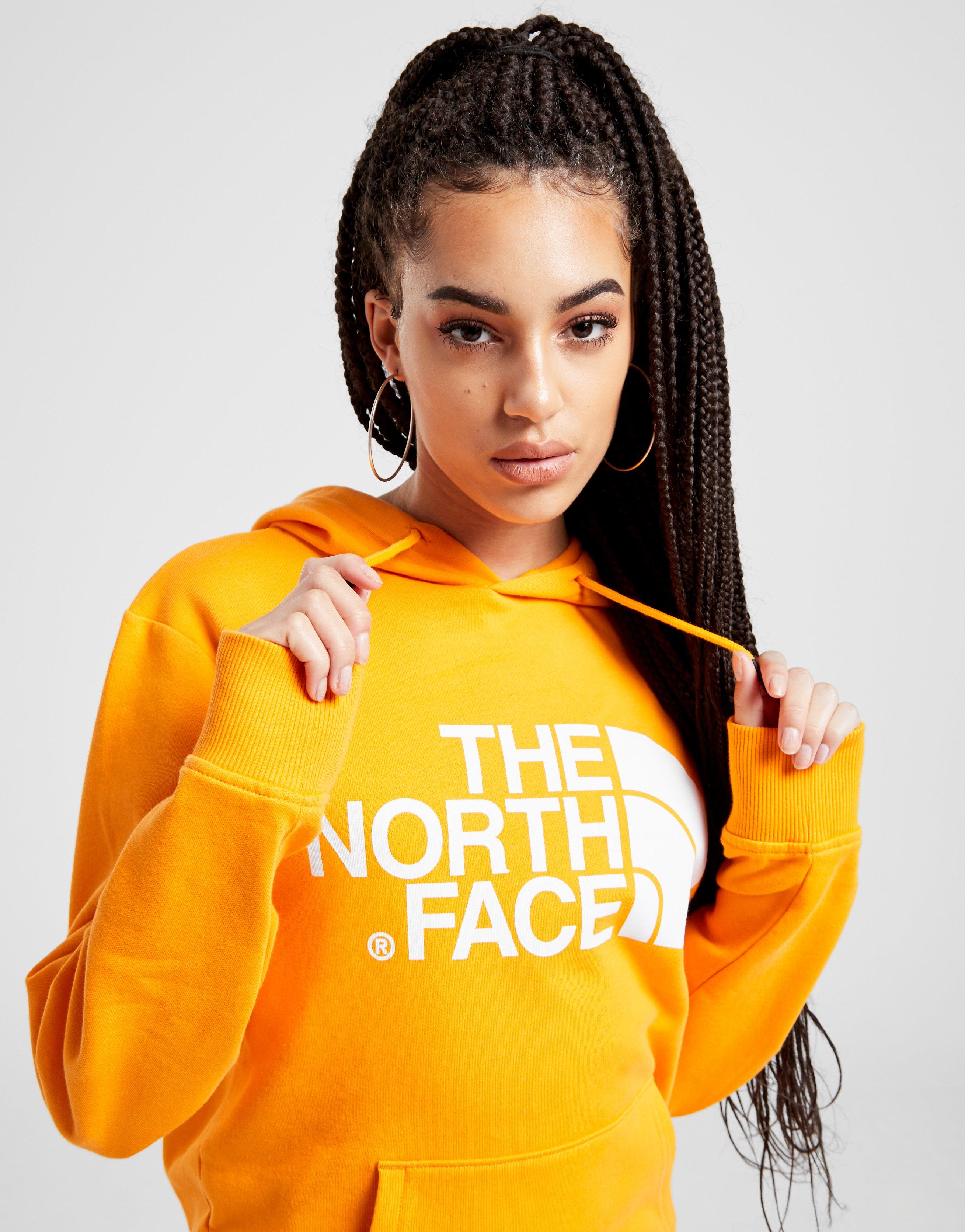 the north face box logo overhead hoodie junior