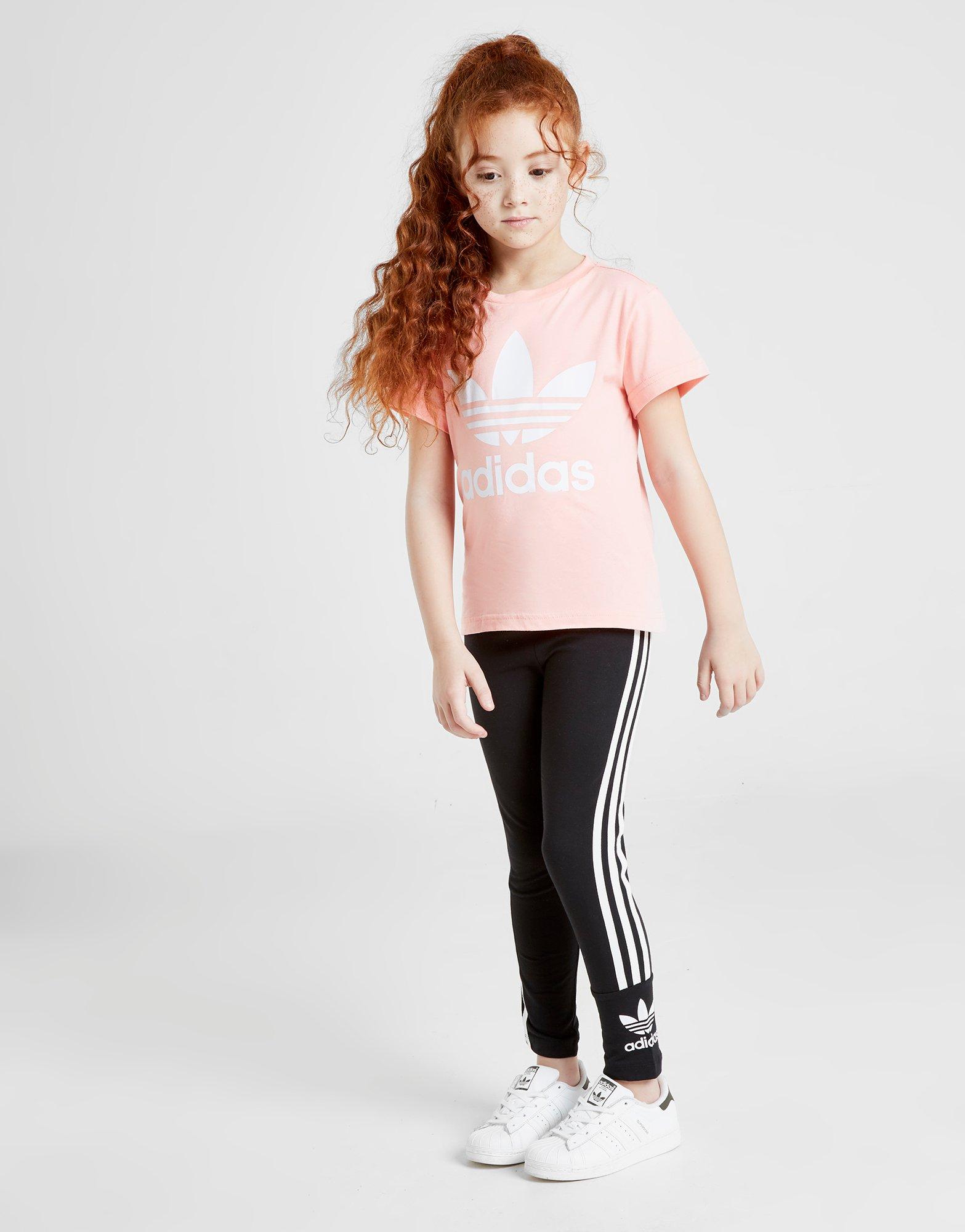 adidas girl leggings