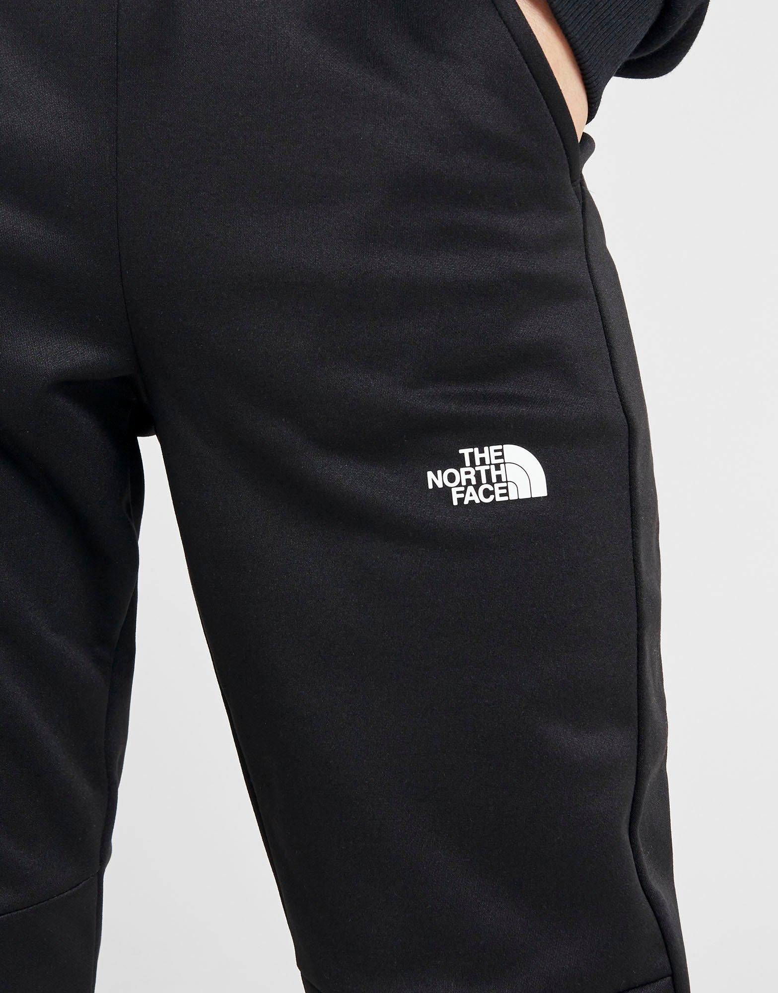 north face train n logo track pants