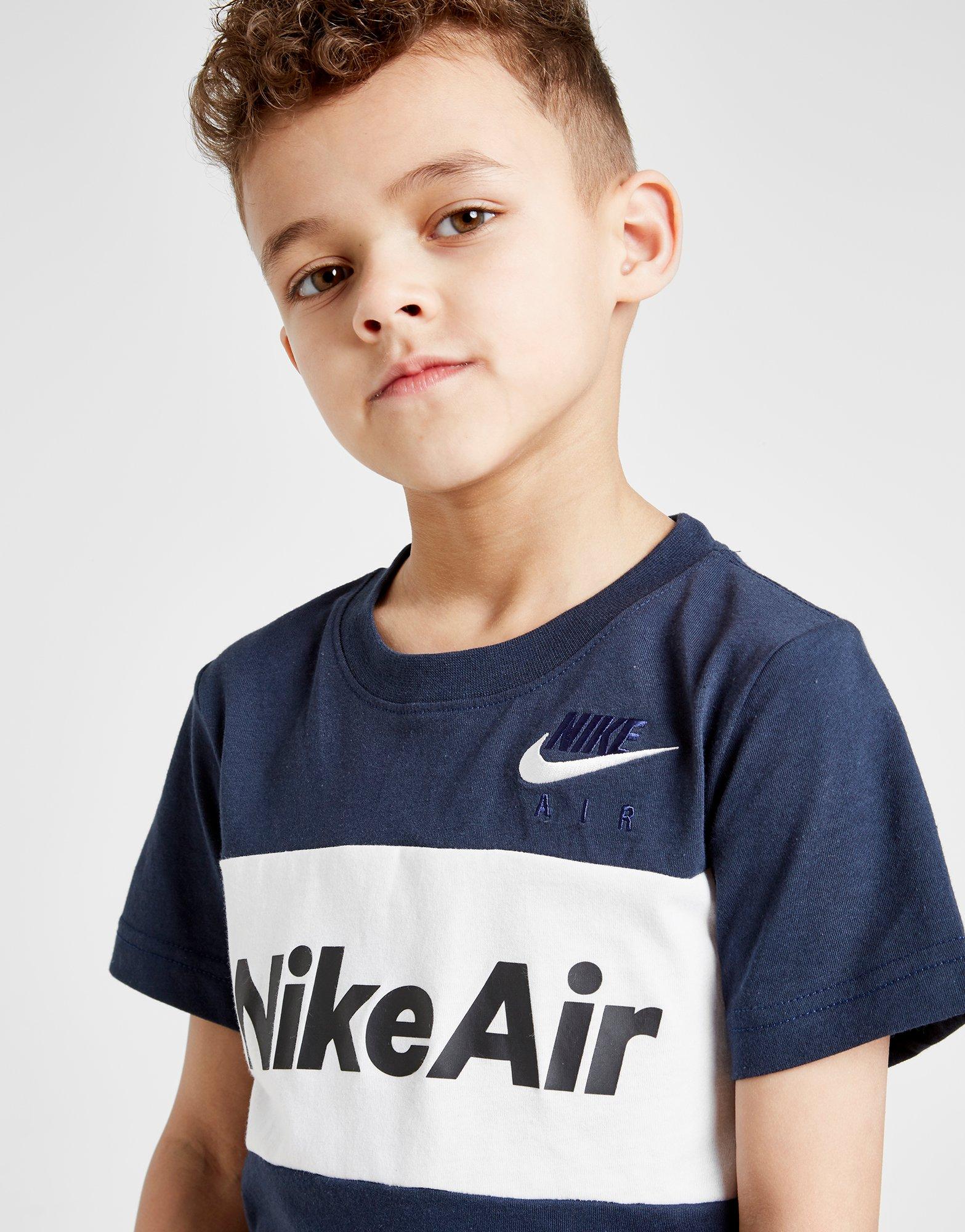 nike air t shirt blue