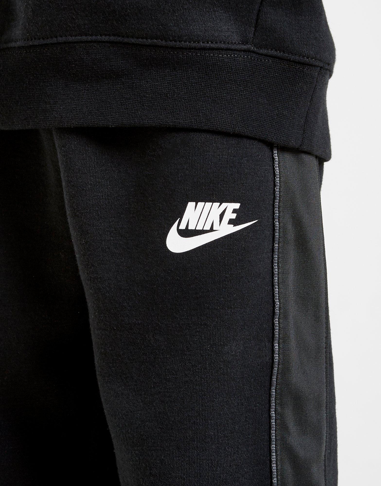 nike hybrid tracksuit black