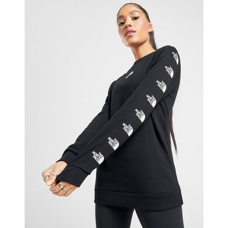 The North Face Repeat Sleeve Logo Crew Sweatshirt