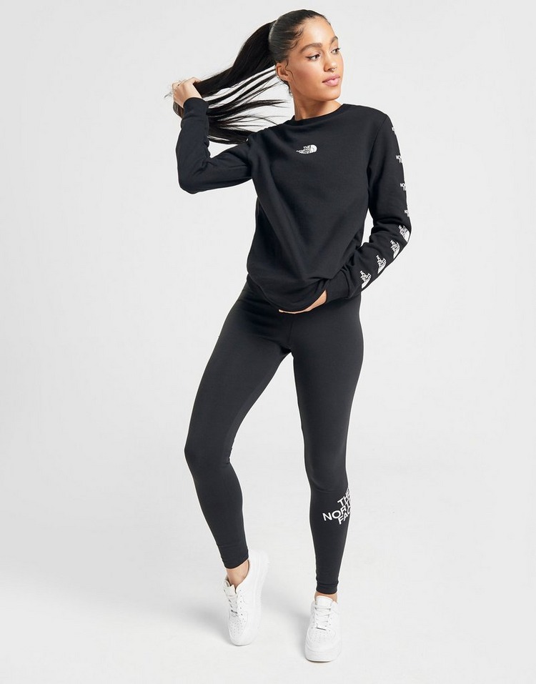 The North Face Repeat Sleeve Logo Crew Sweatshirt