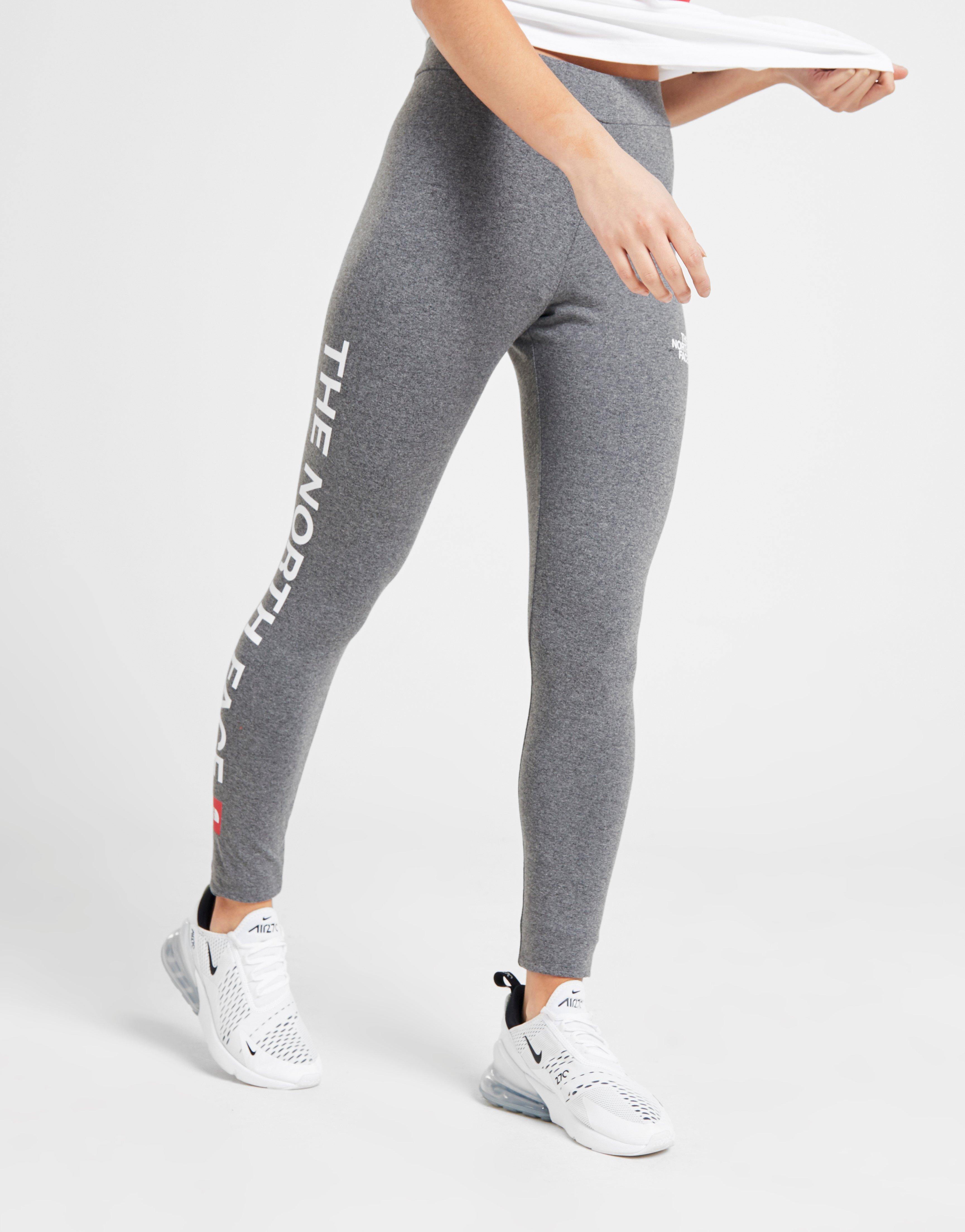 north face grey leggings