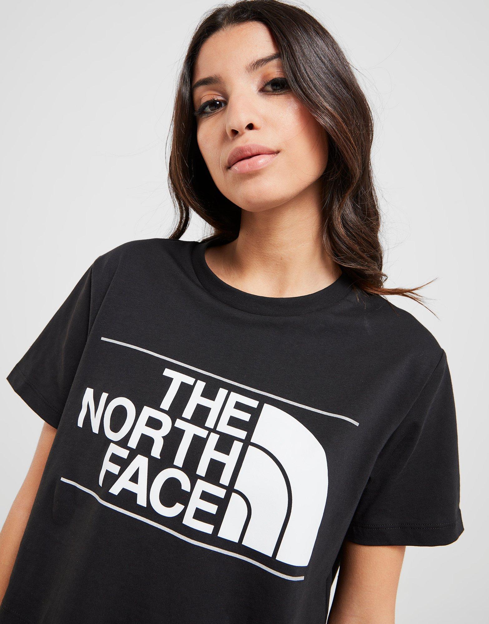 reflective north face t shirt