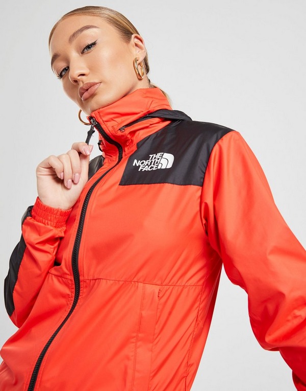 Red The North Face Packable Panel Wind Jacket Women S Jd Sports