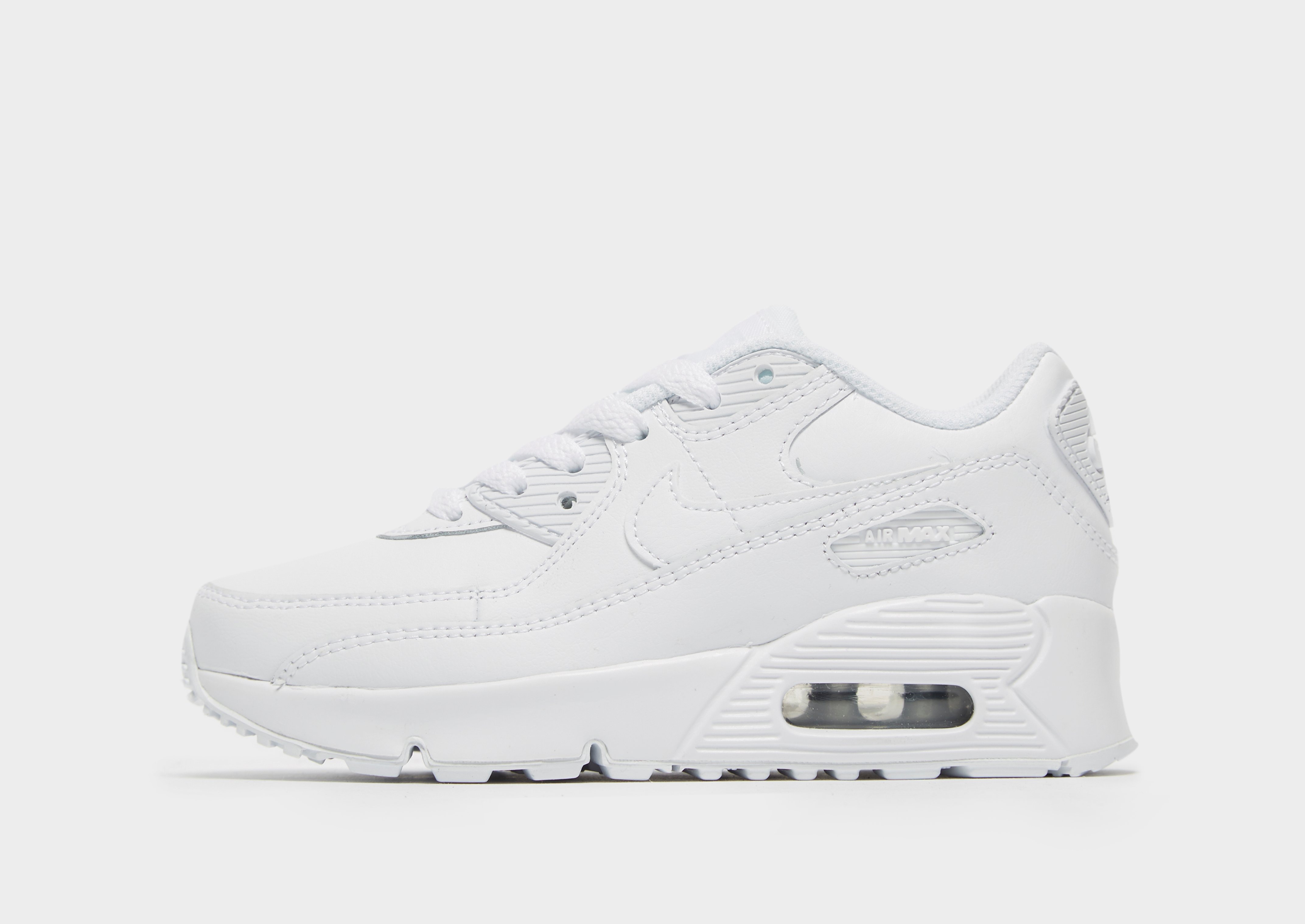 All white air max 90 kids on sale