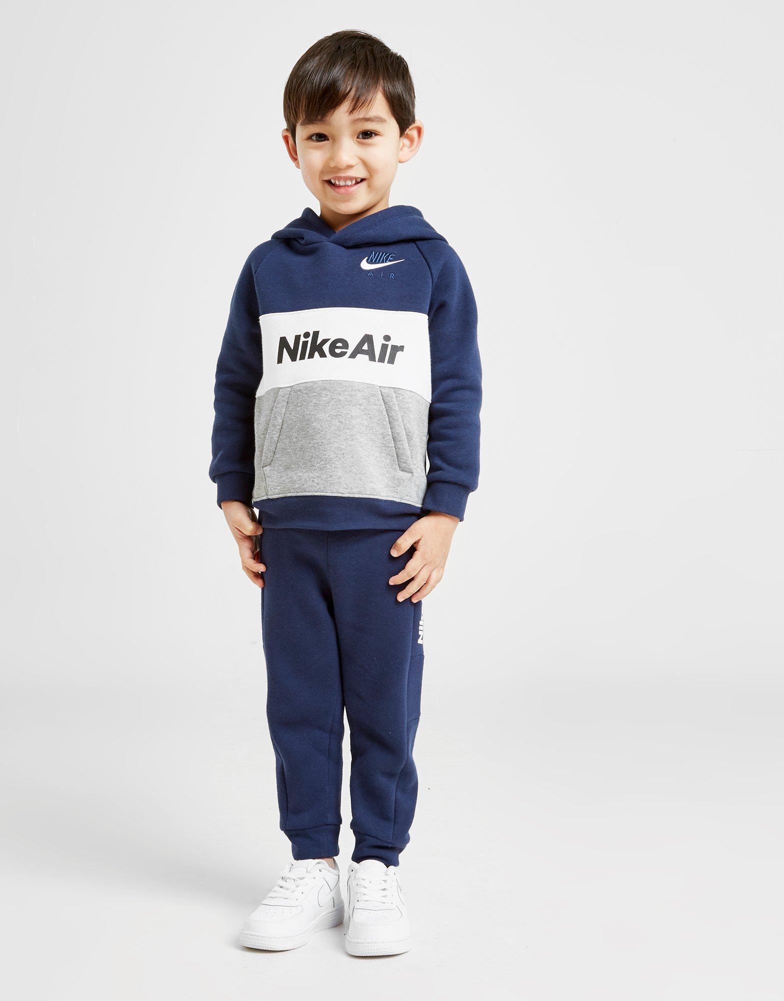 adidas originals logo overhead hooded tracksuit infant