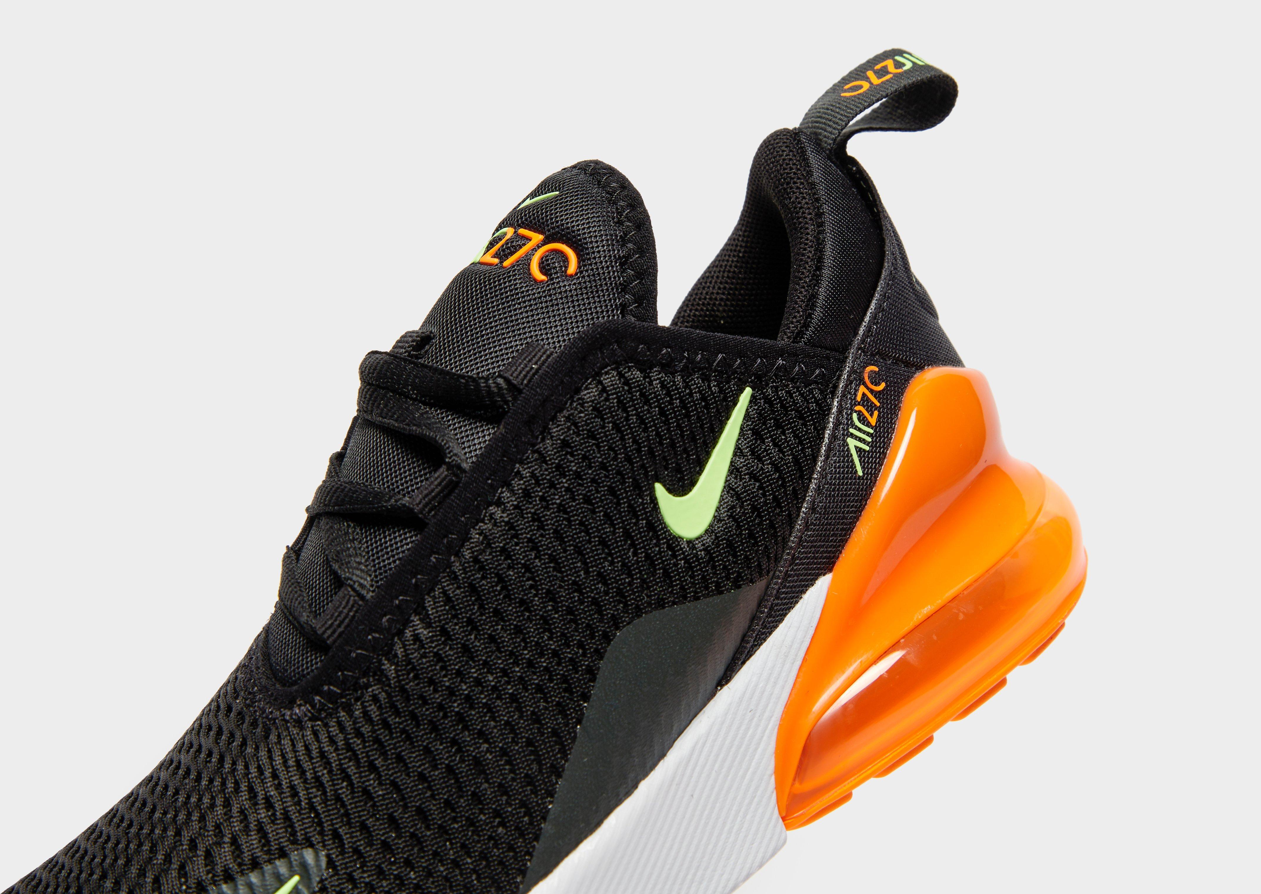 nike 270 kids black