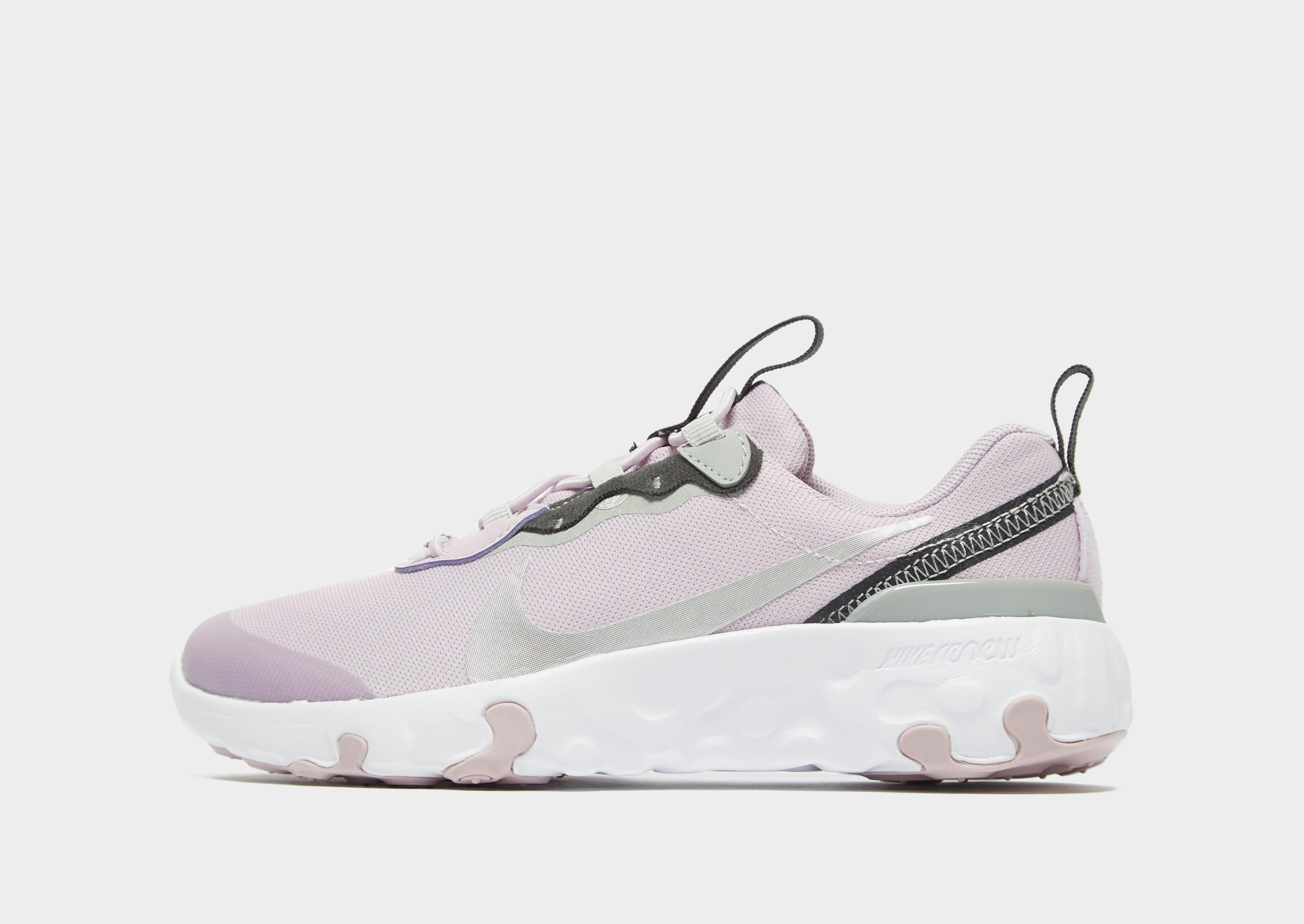 nike react element 96 bambino argento