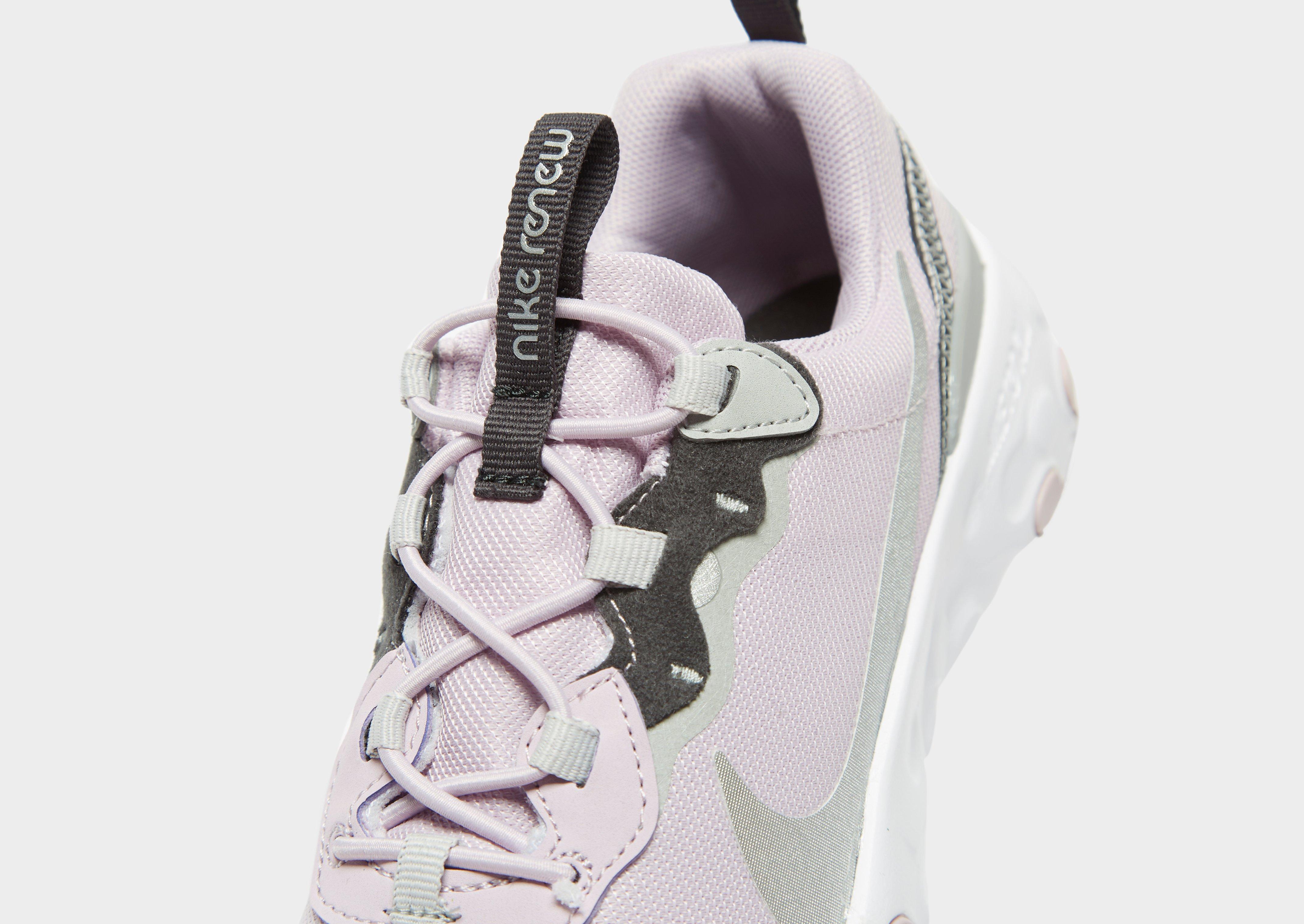 nike react element 96 bambino argento