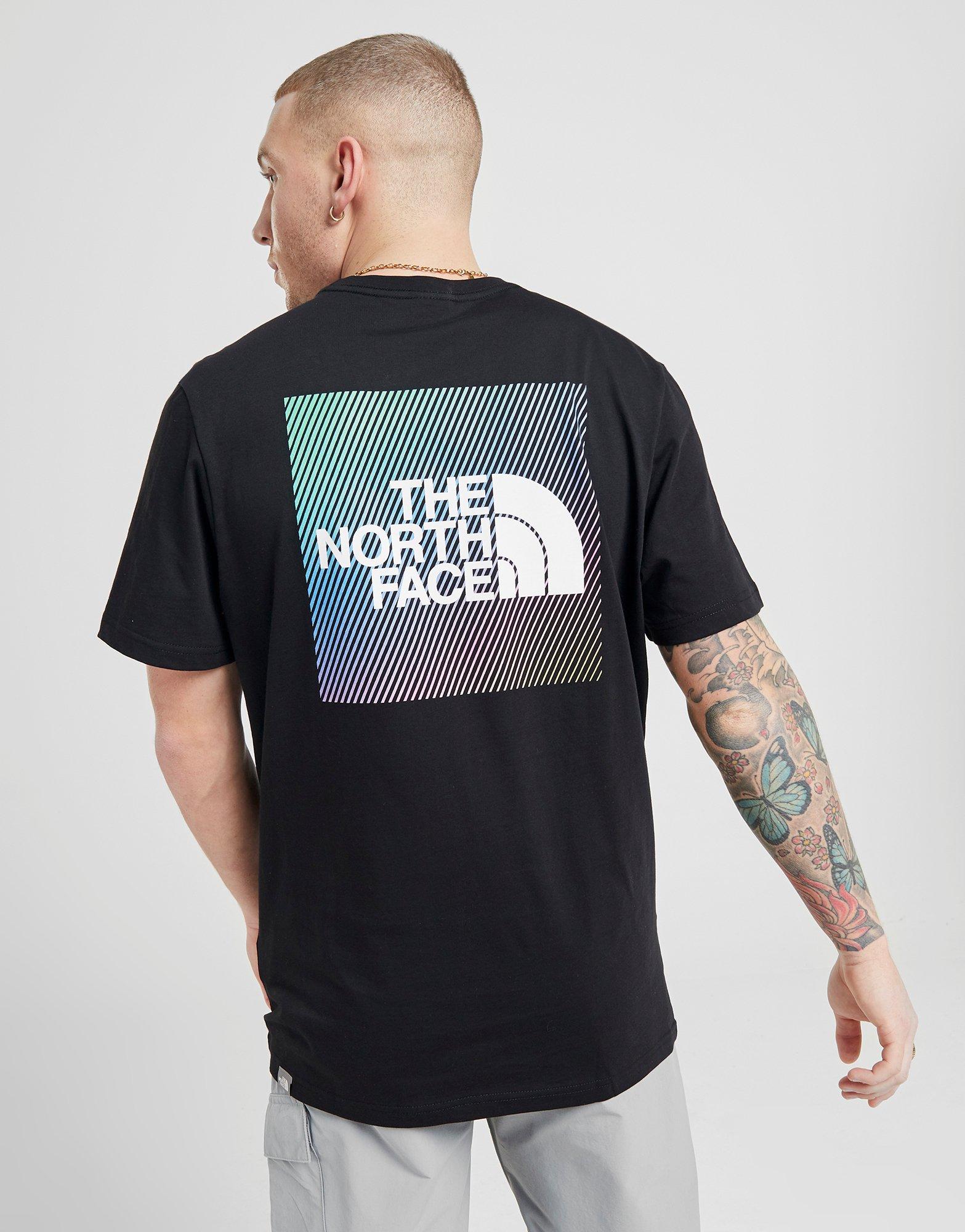 the north face logo t shirt