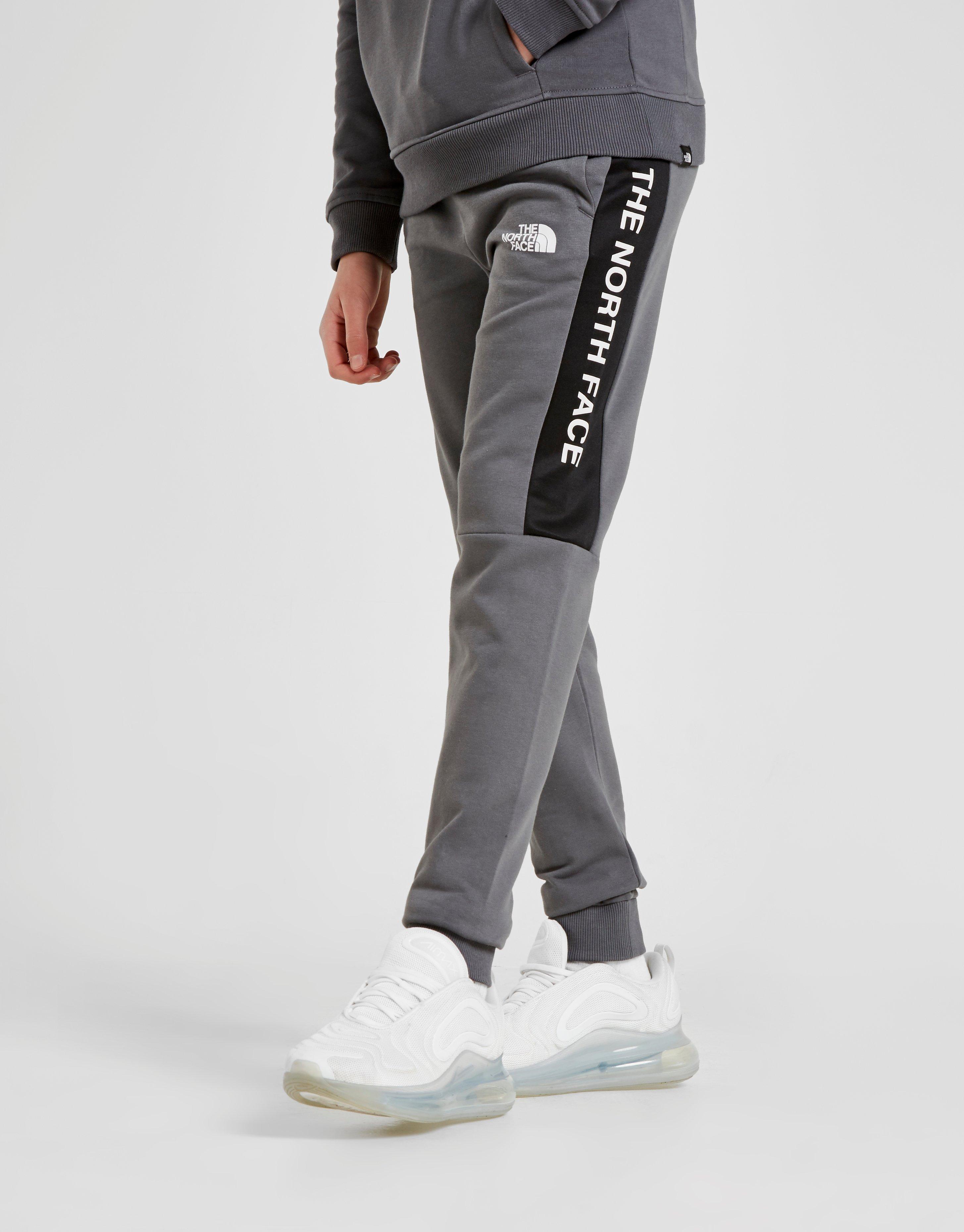 north face tracksuit bottoms grey