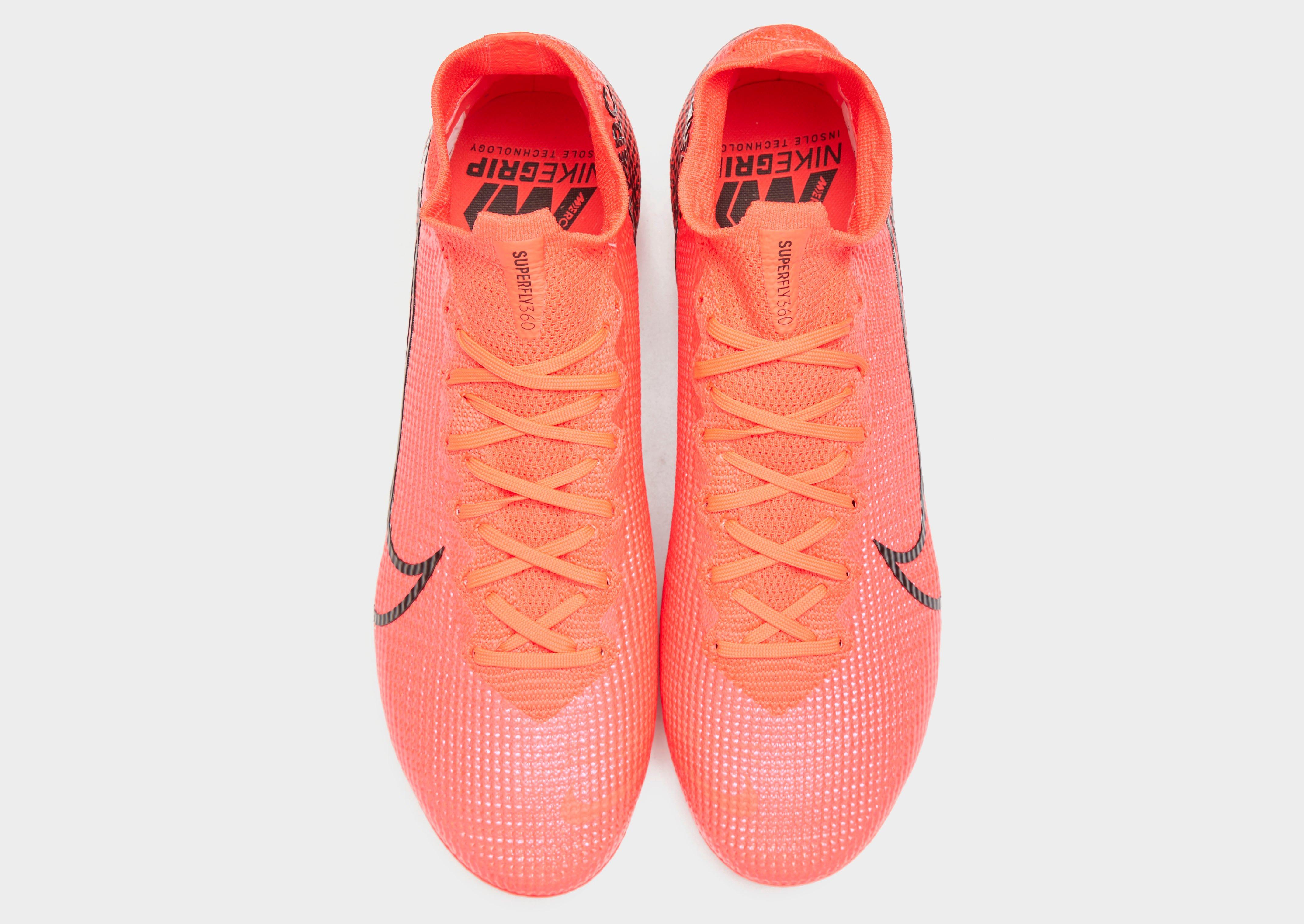 Foot chaussures Nike Mercurial Superfly VI Elite FG Gris.