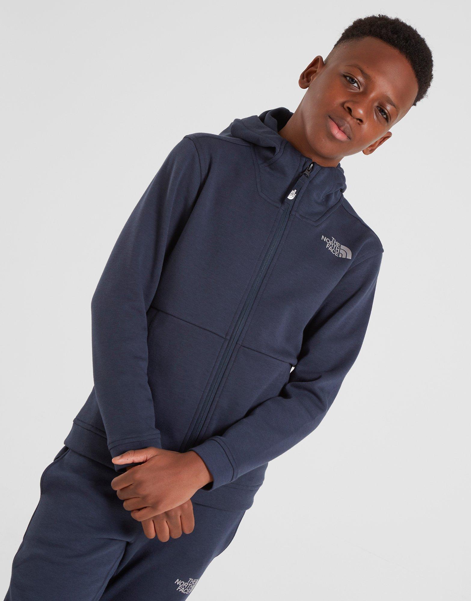 the north face slacker full zip hoodie junior