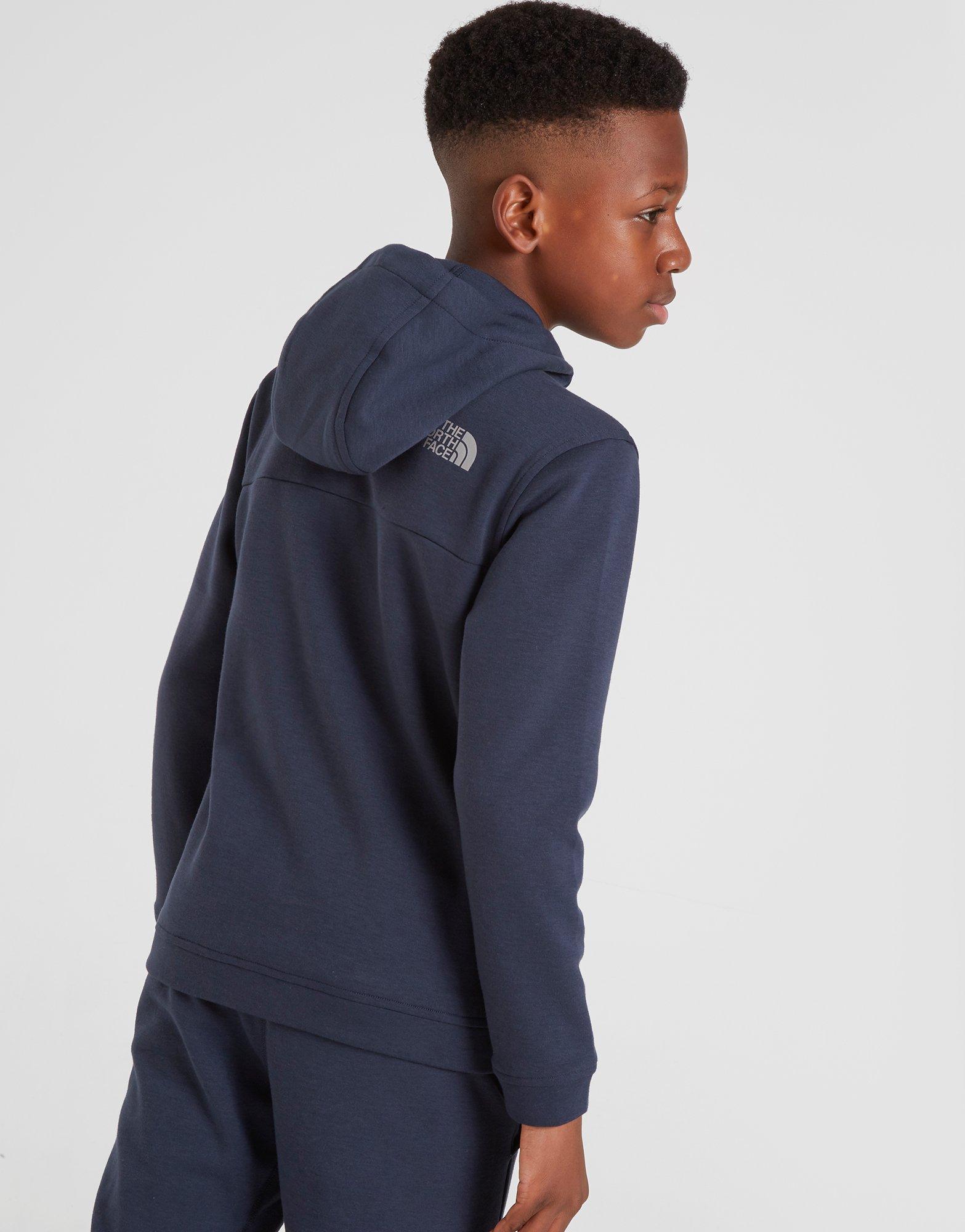 the north face slacker full zip hoodie junior