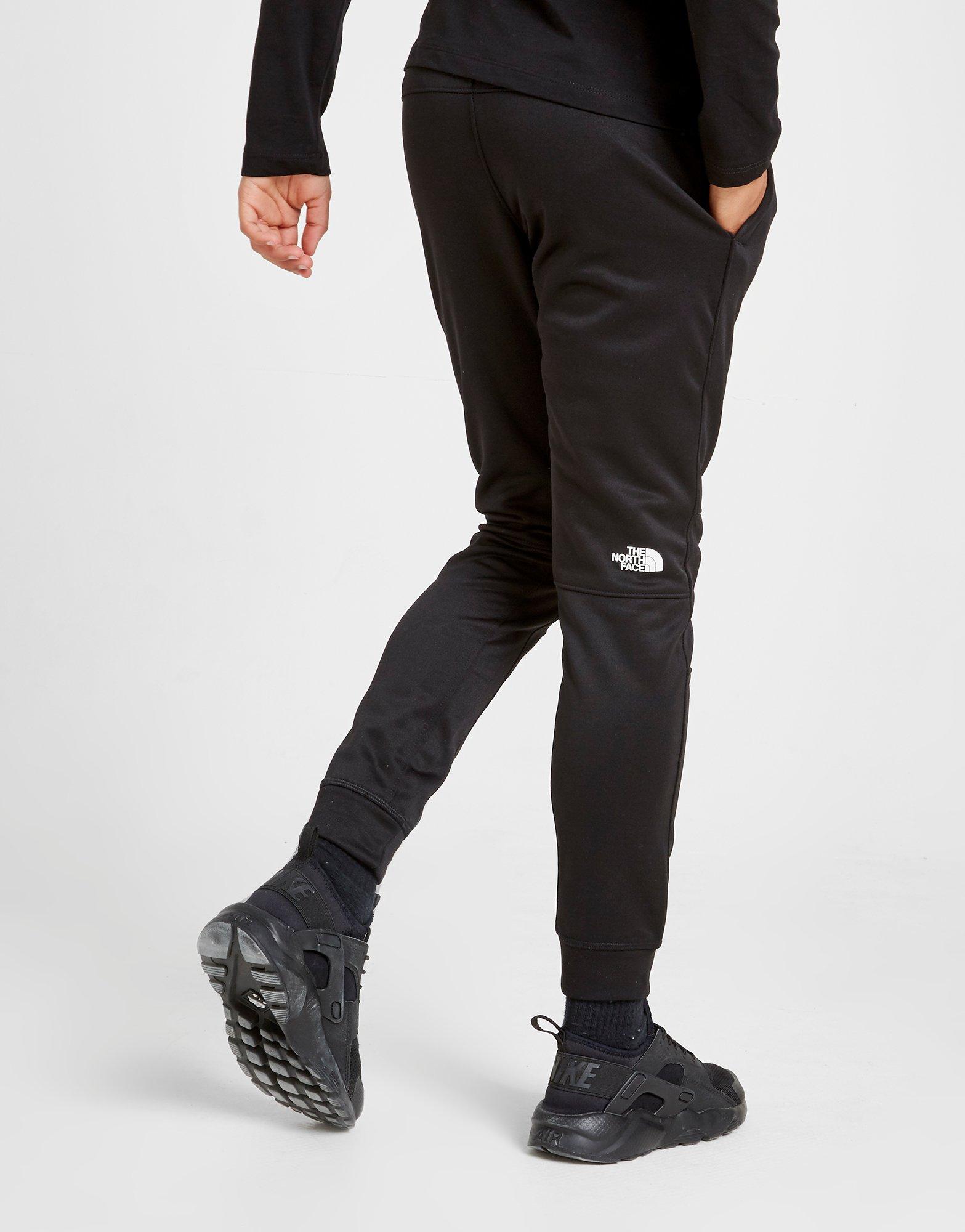 the north face black joggers
