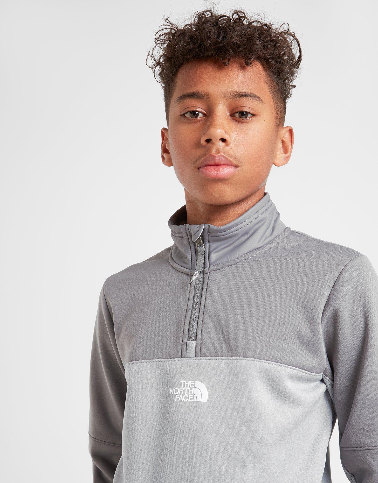 north face half zip top