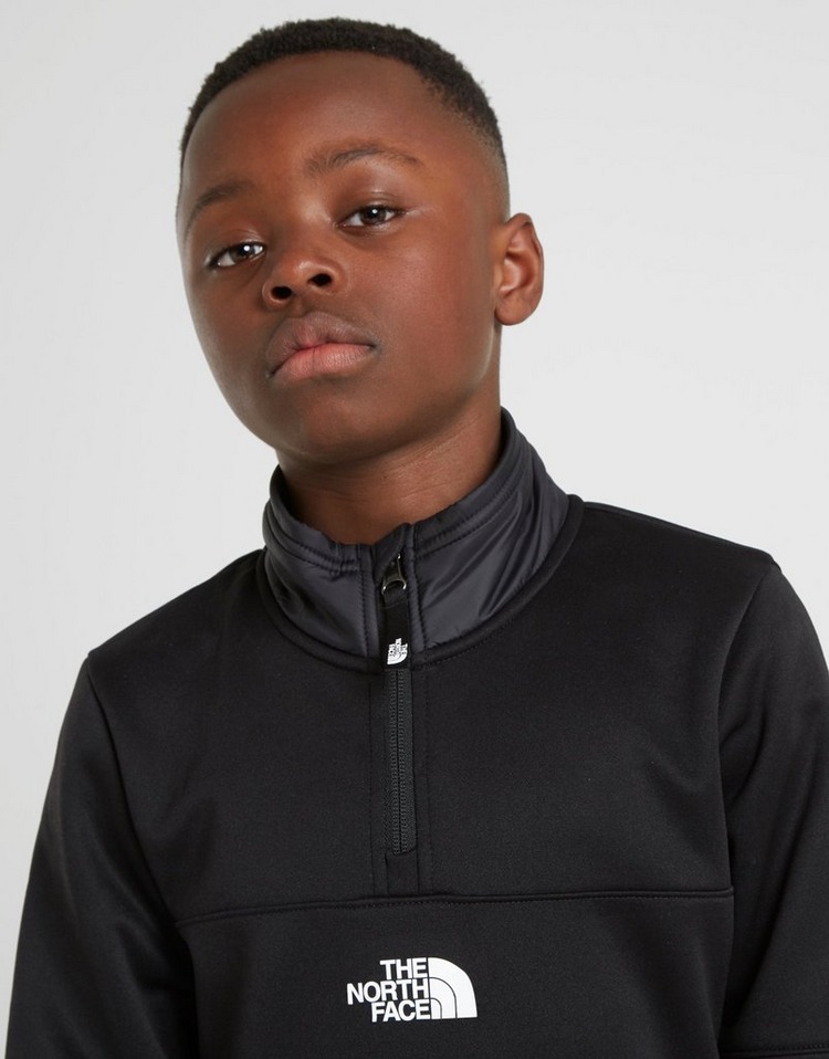 Buy Black The North Face Mittelegti 1/4 Zip Sweatshirt Junior | JD ...