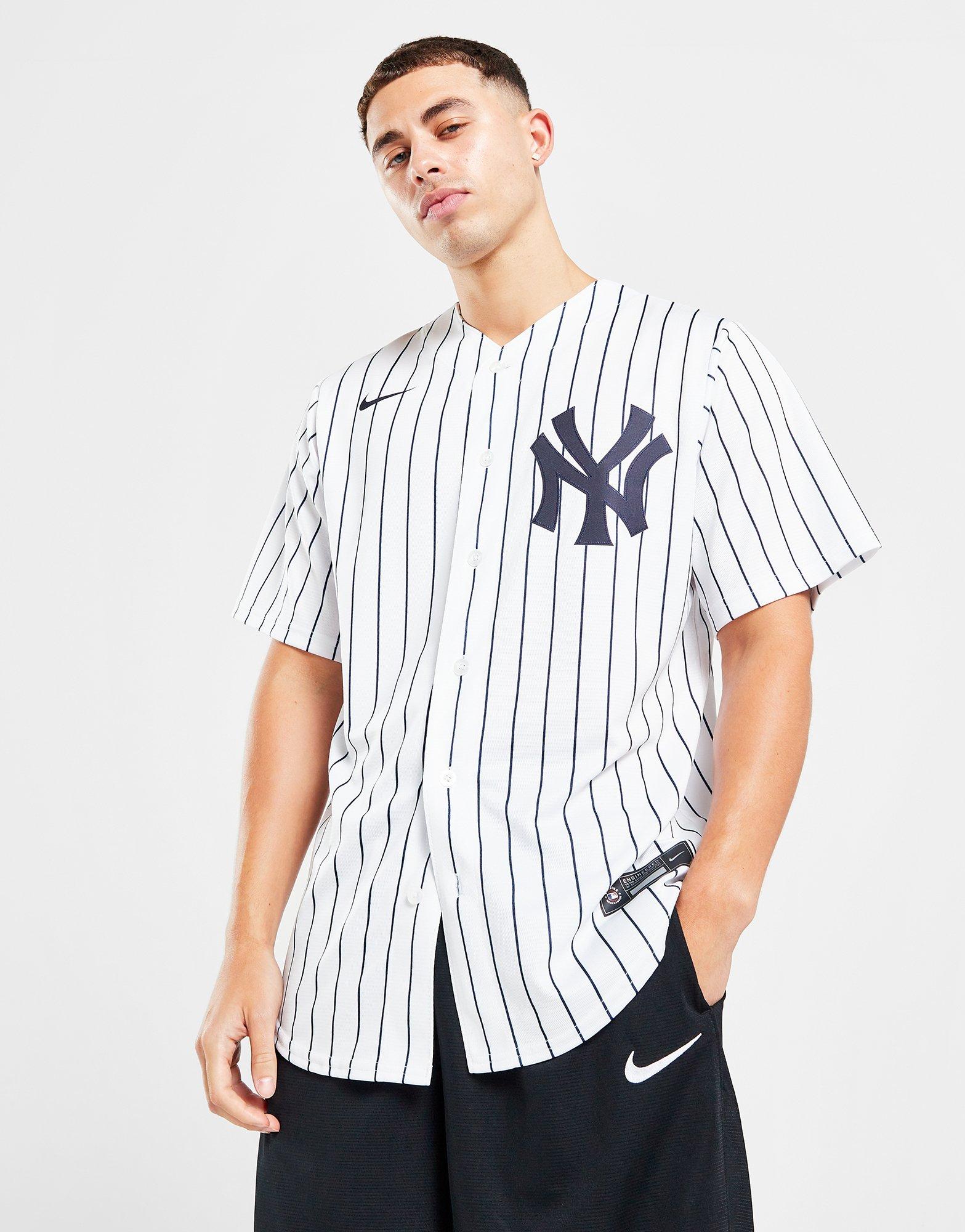 Men's Nike MLB New York Yankees Home Replica Jersey White sz XLARGE