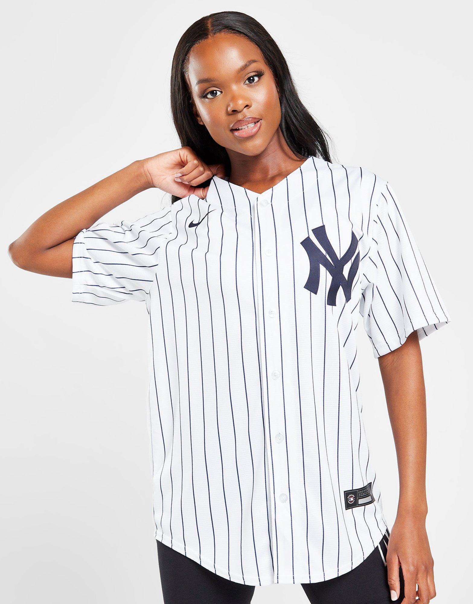 21014 Nike NEW YORK YANKEES Authentic Game 100% REAL NIKE Jersey White P/S  48