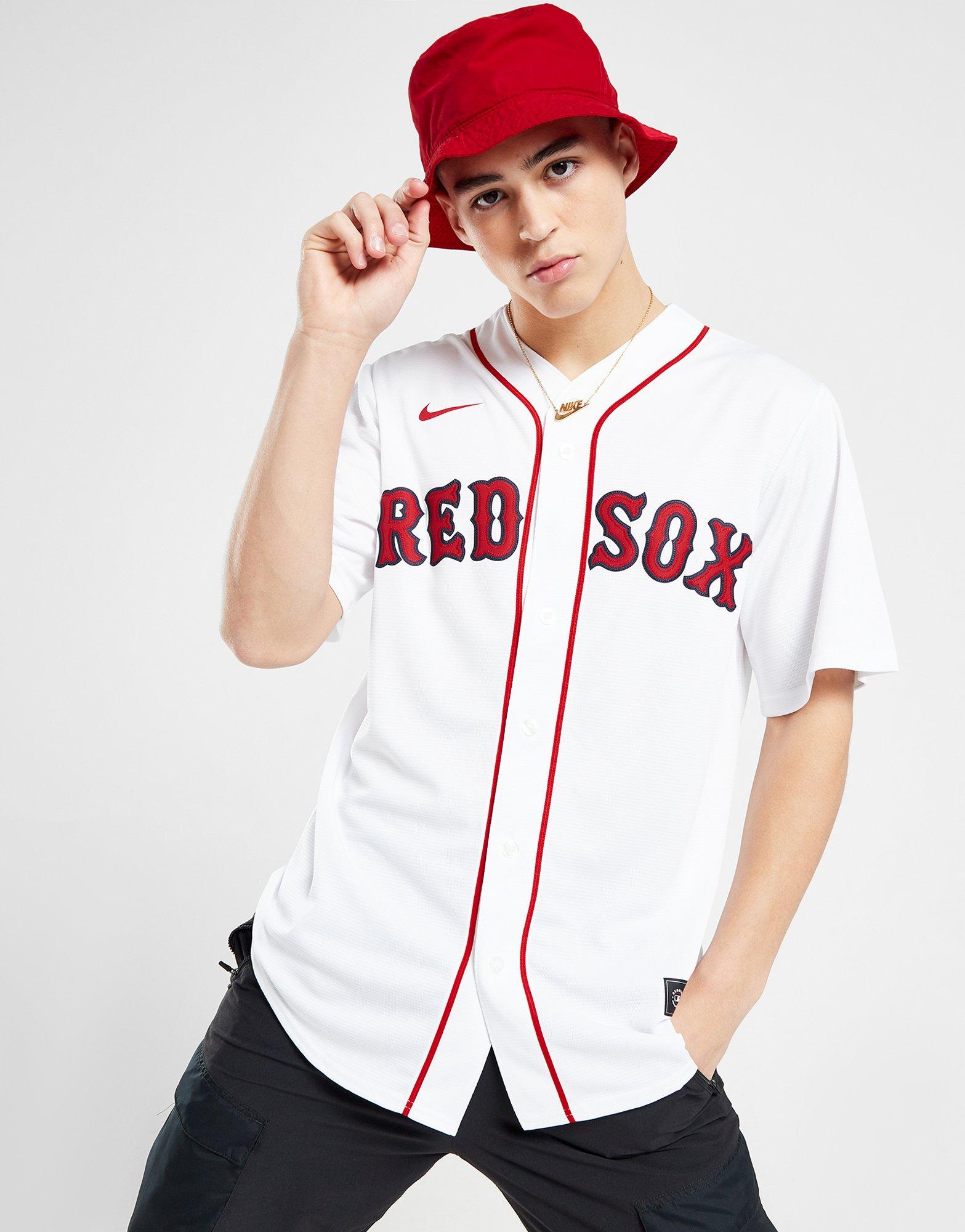 Nike X Mlb Boston Red Sox Baseball Jersey in Red