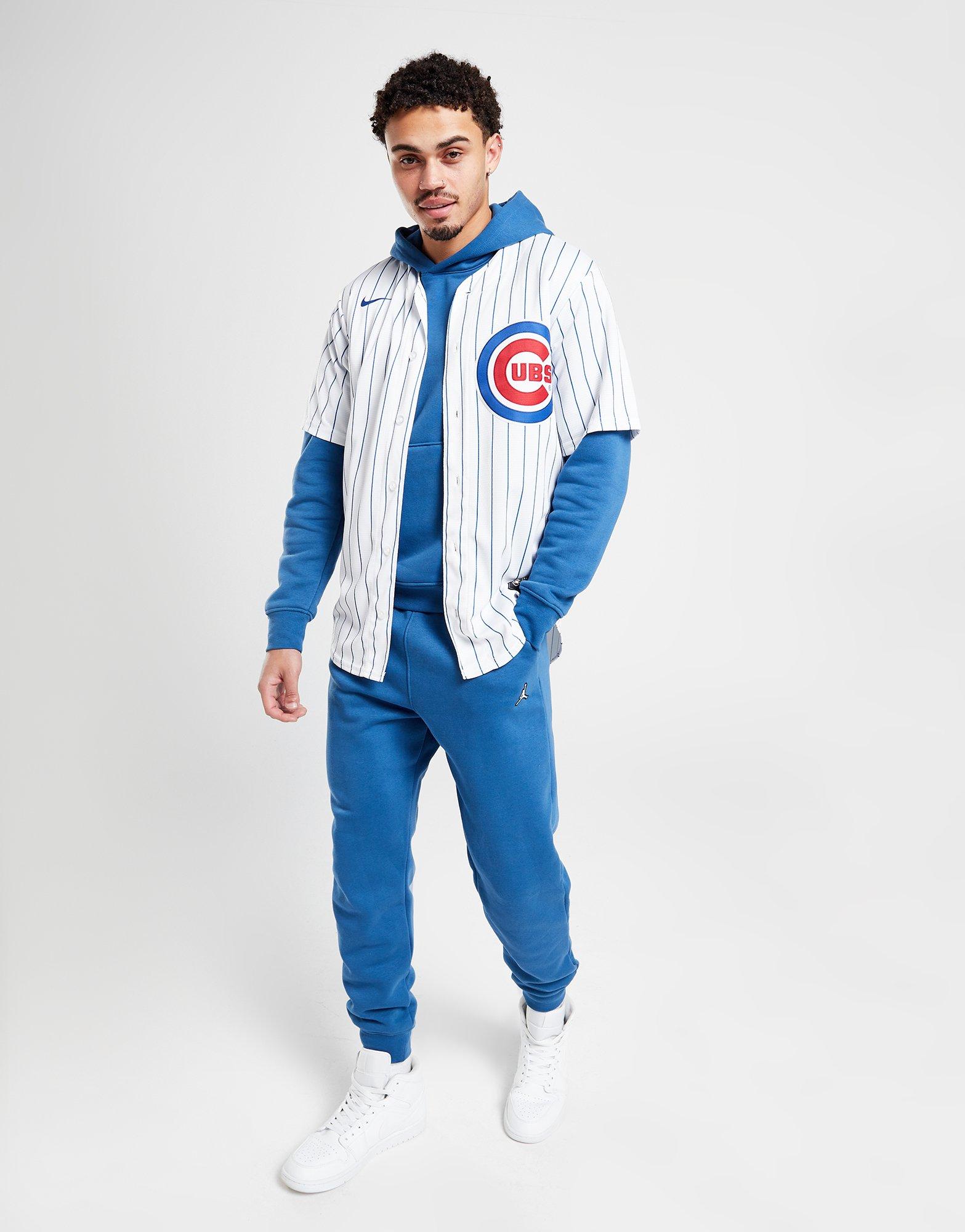 White Nike MLB Chicago Cubs Home Jersey Men's