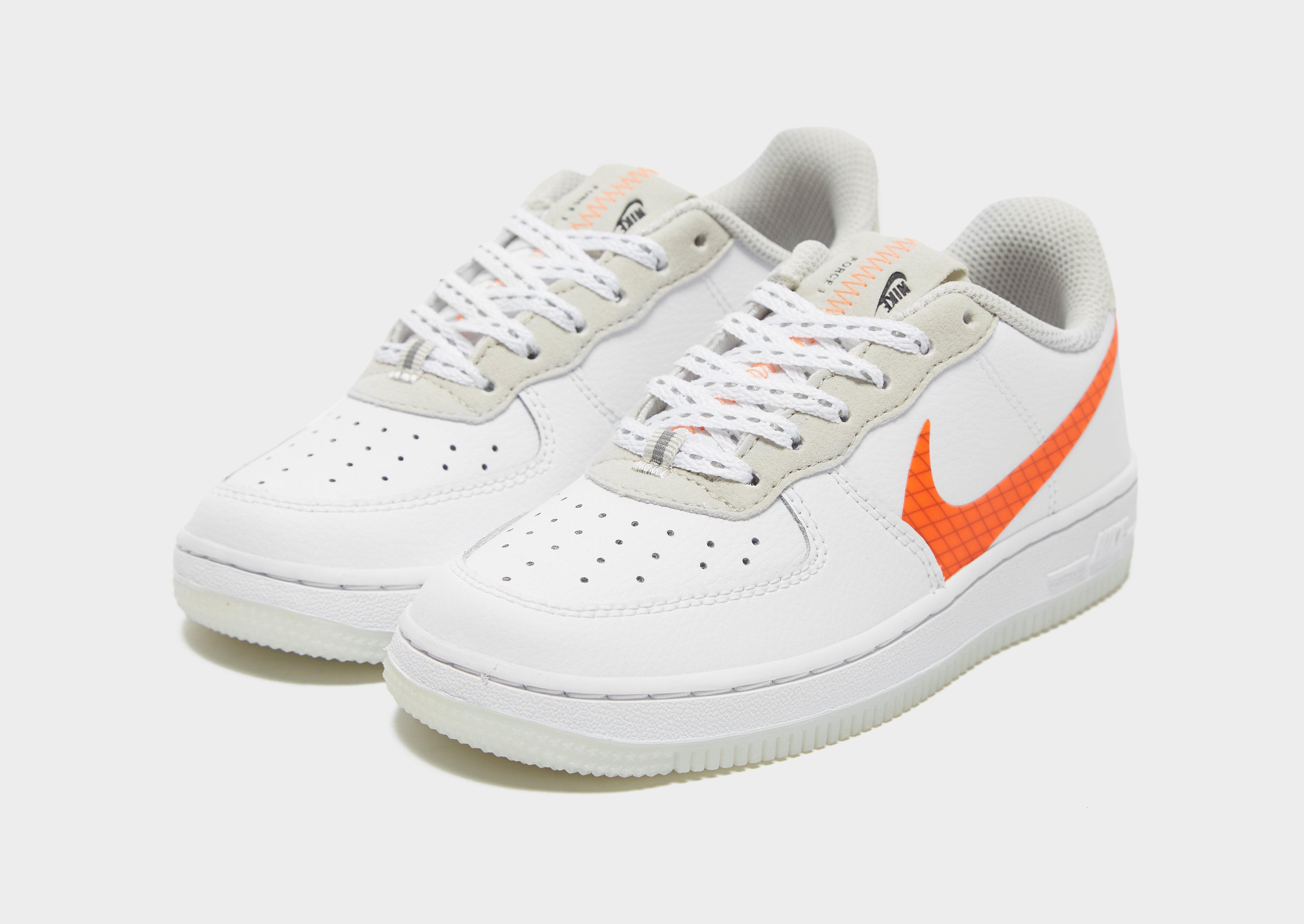 toddler orange air force ones