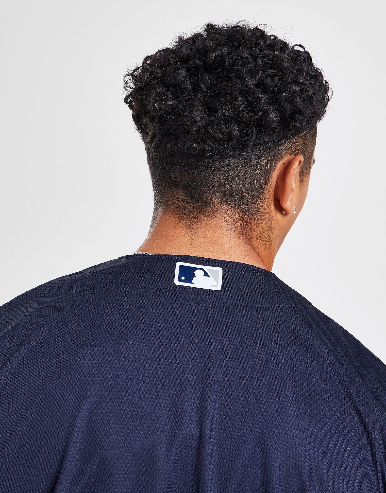 Blue Nike MLB New York Yankees Alternate Jersey Men's