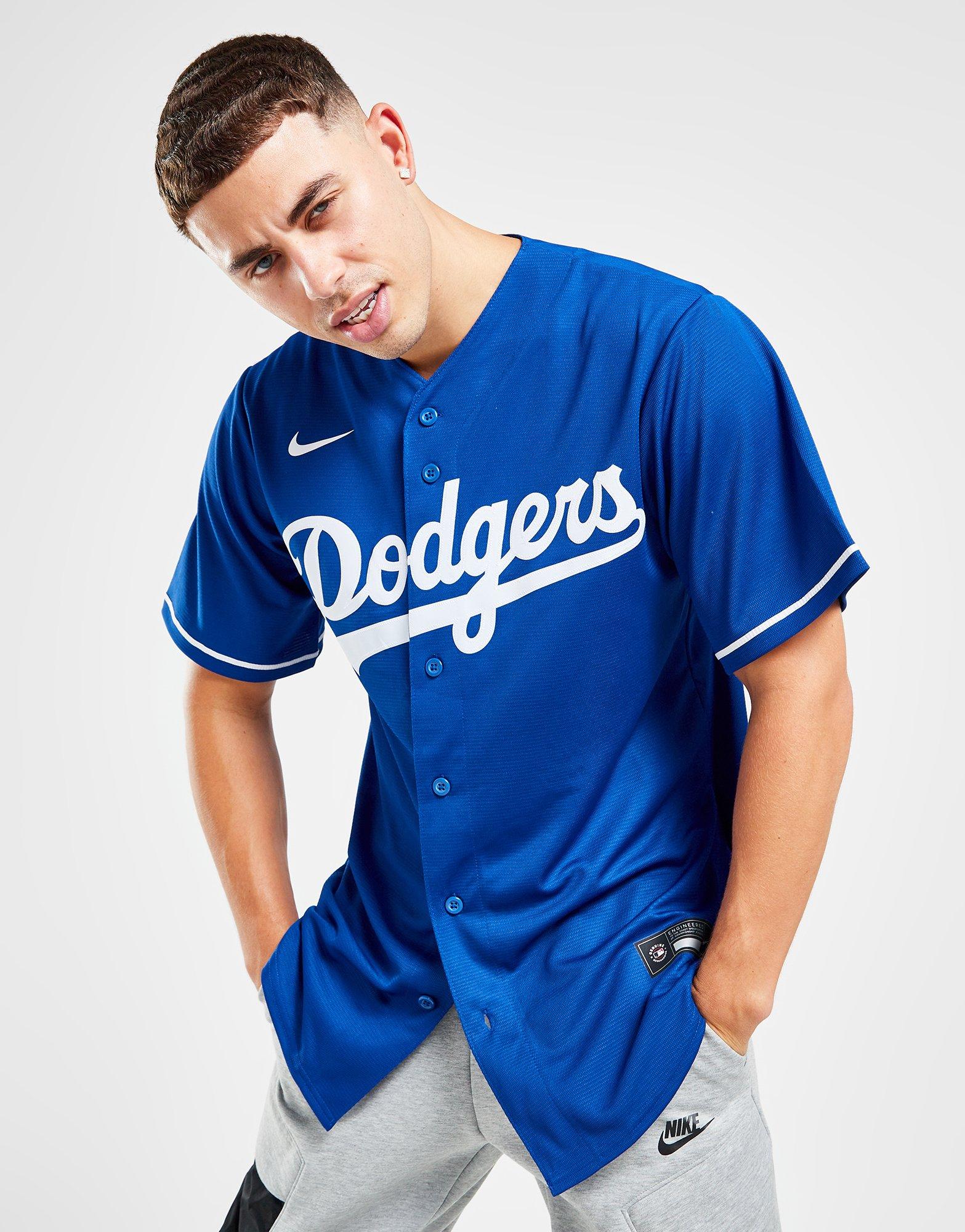 Blue Nike MLB Los Angeles Dodgers Alternate Jersey Men's | JD Sports  Malaysia