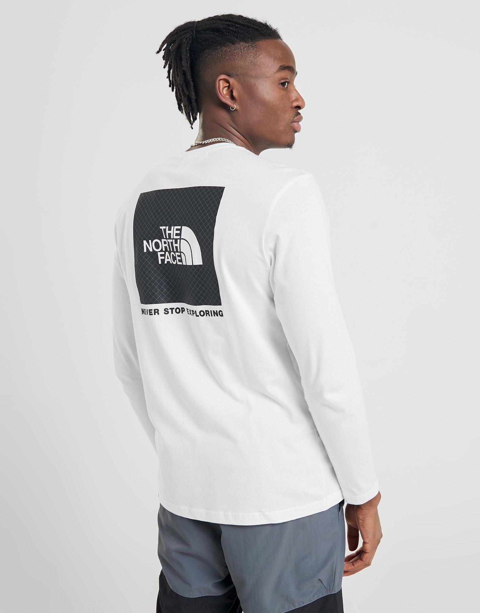 the north face redbox long sleeve tee