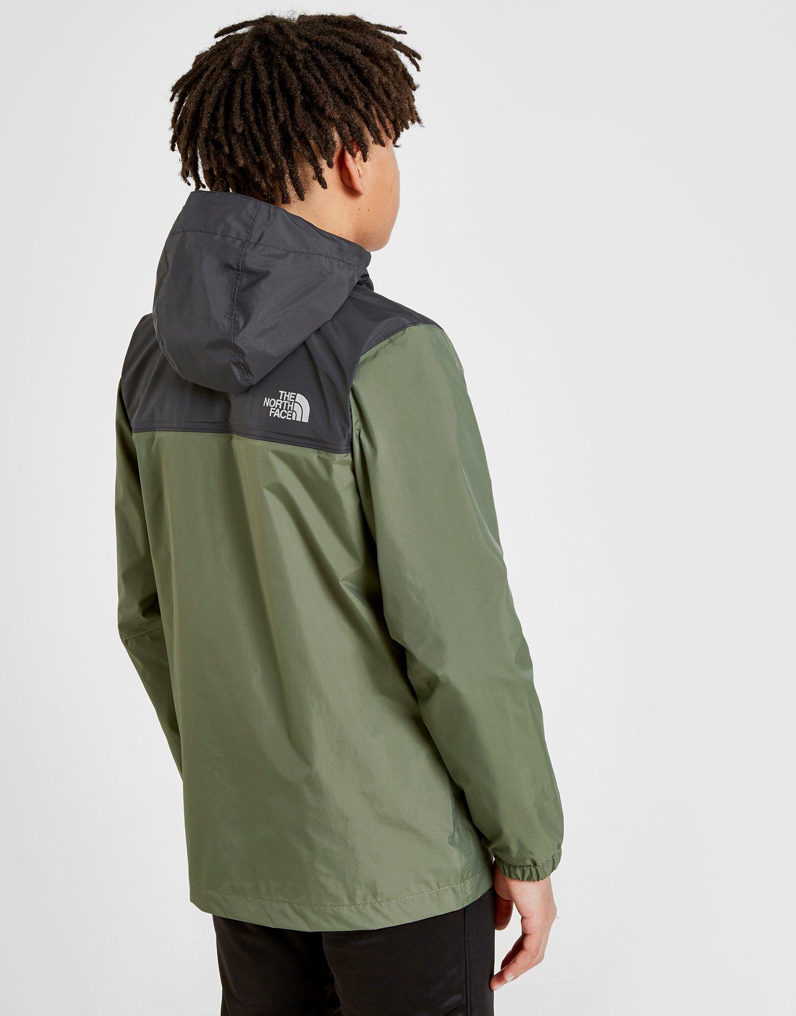 north face resolve jacket junior black 