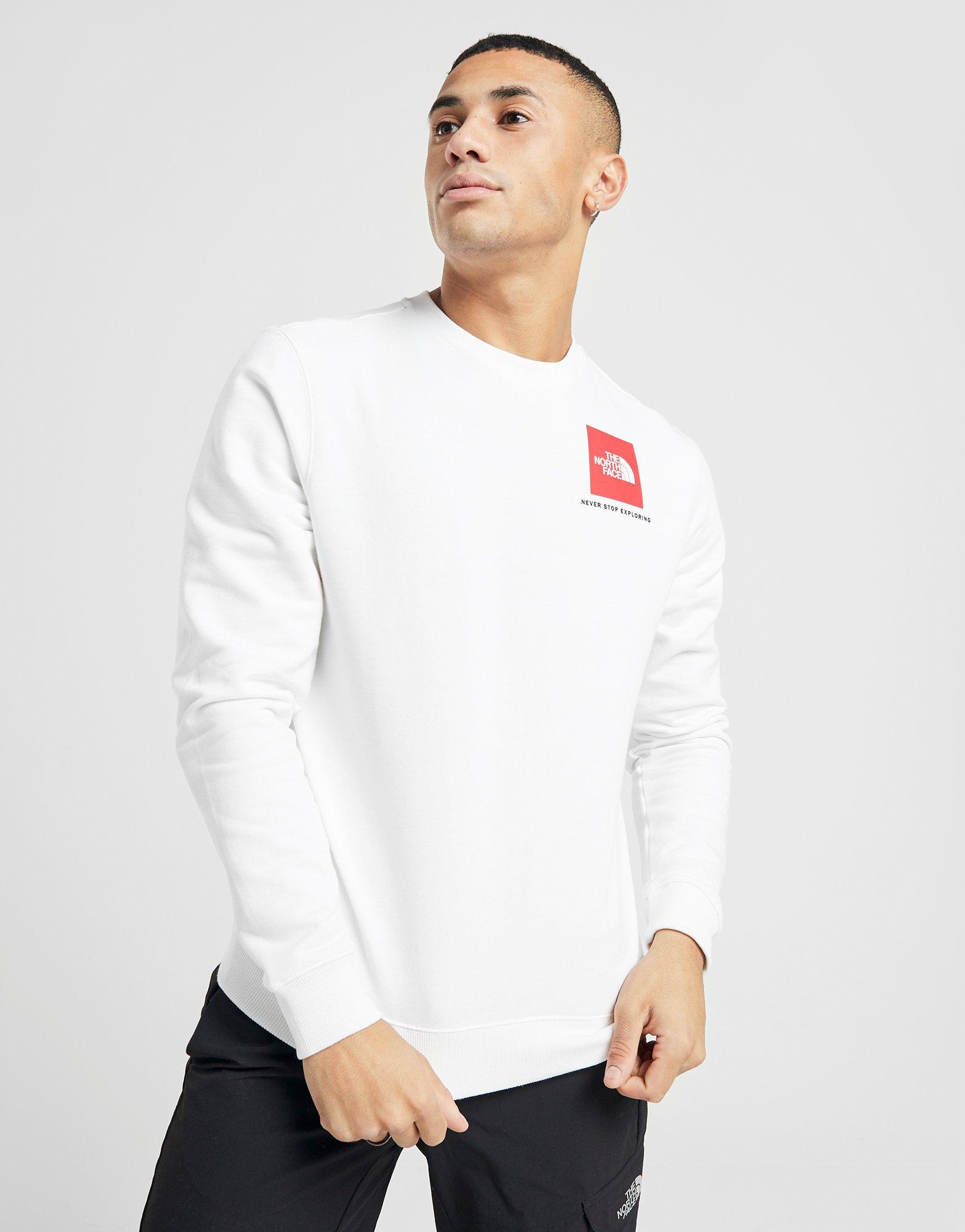 fine crew sweatshirt the north face