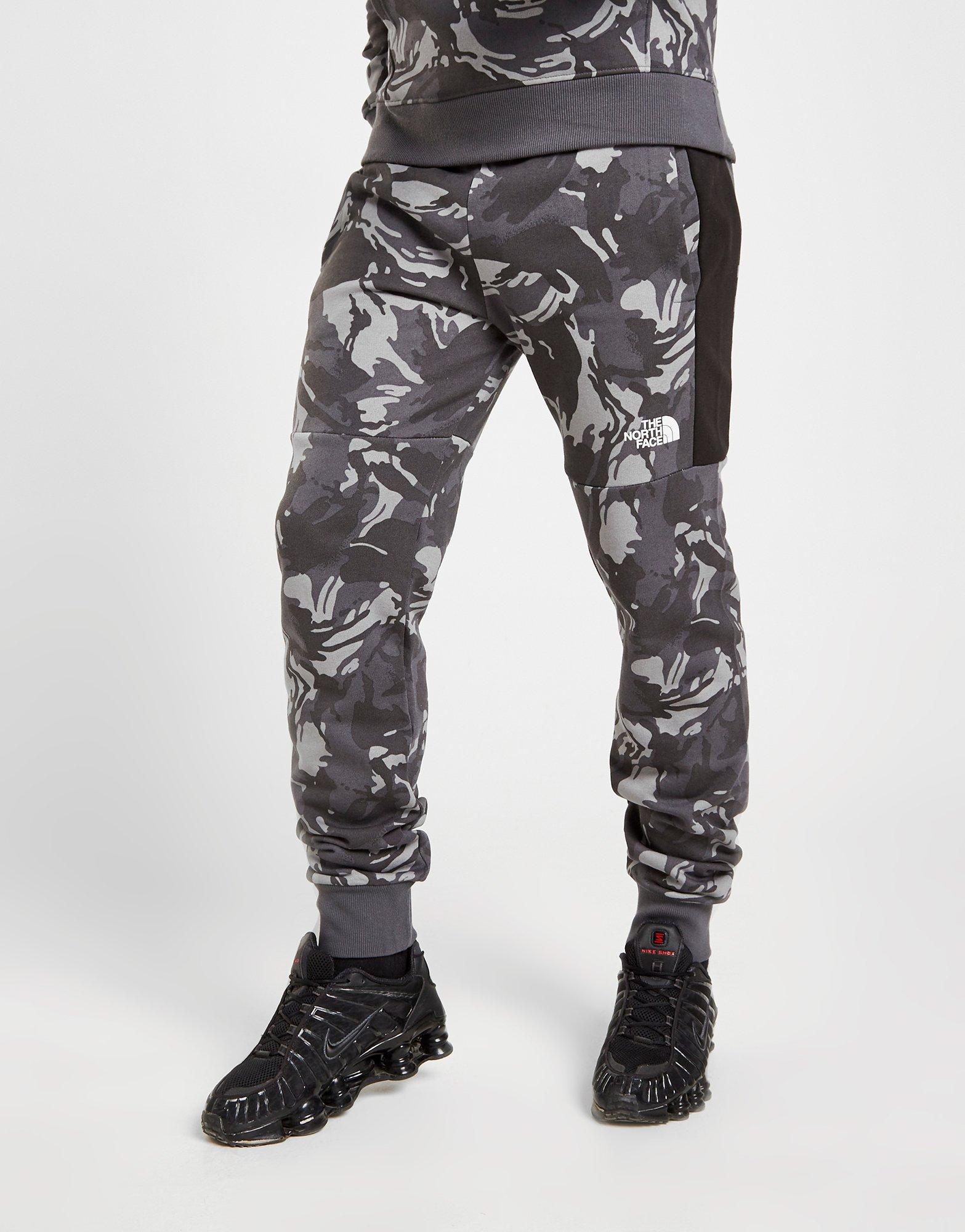 north face camo pants