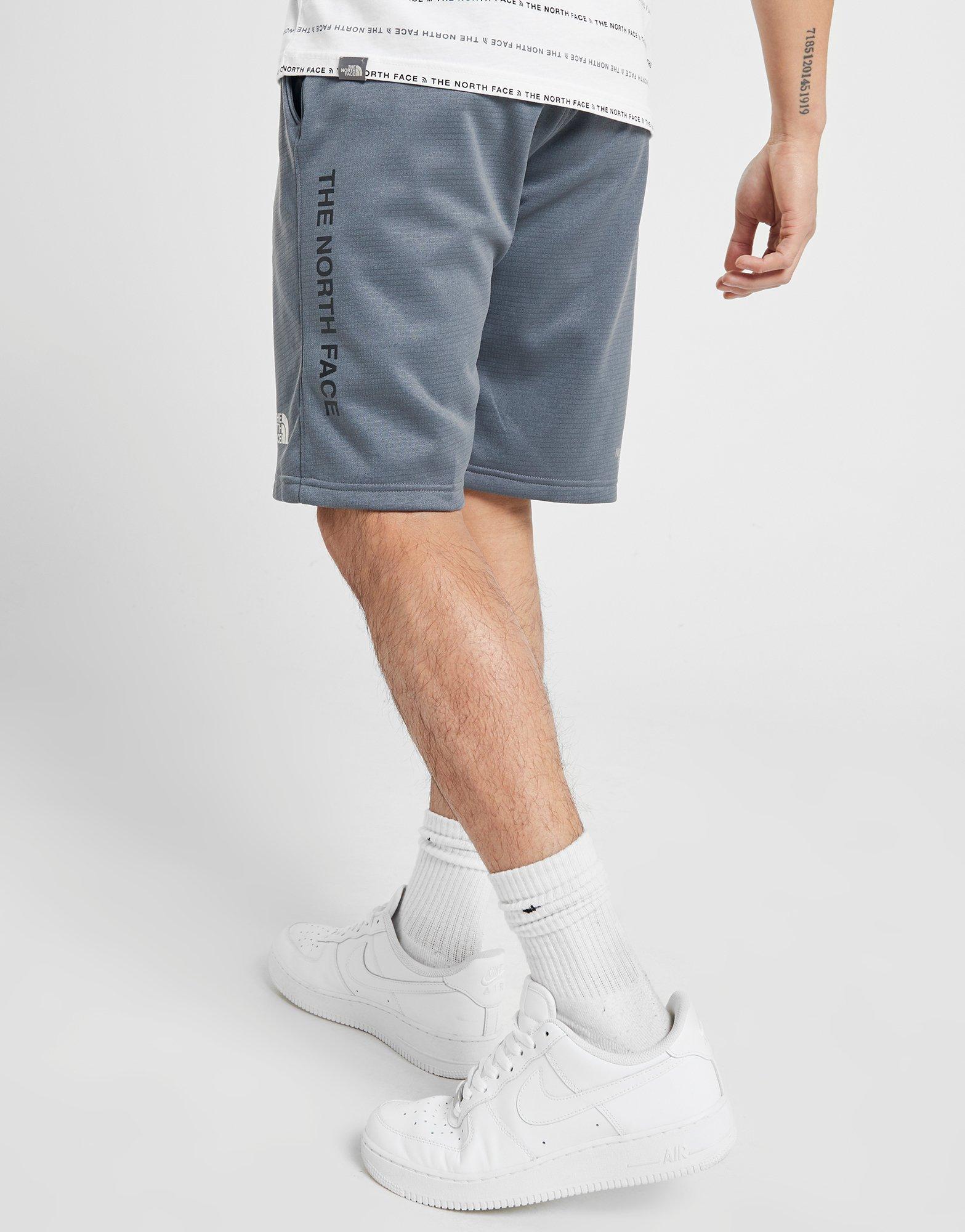 north face train n logo shorts