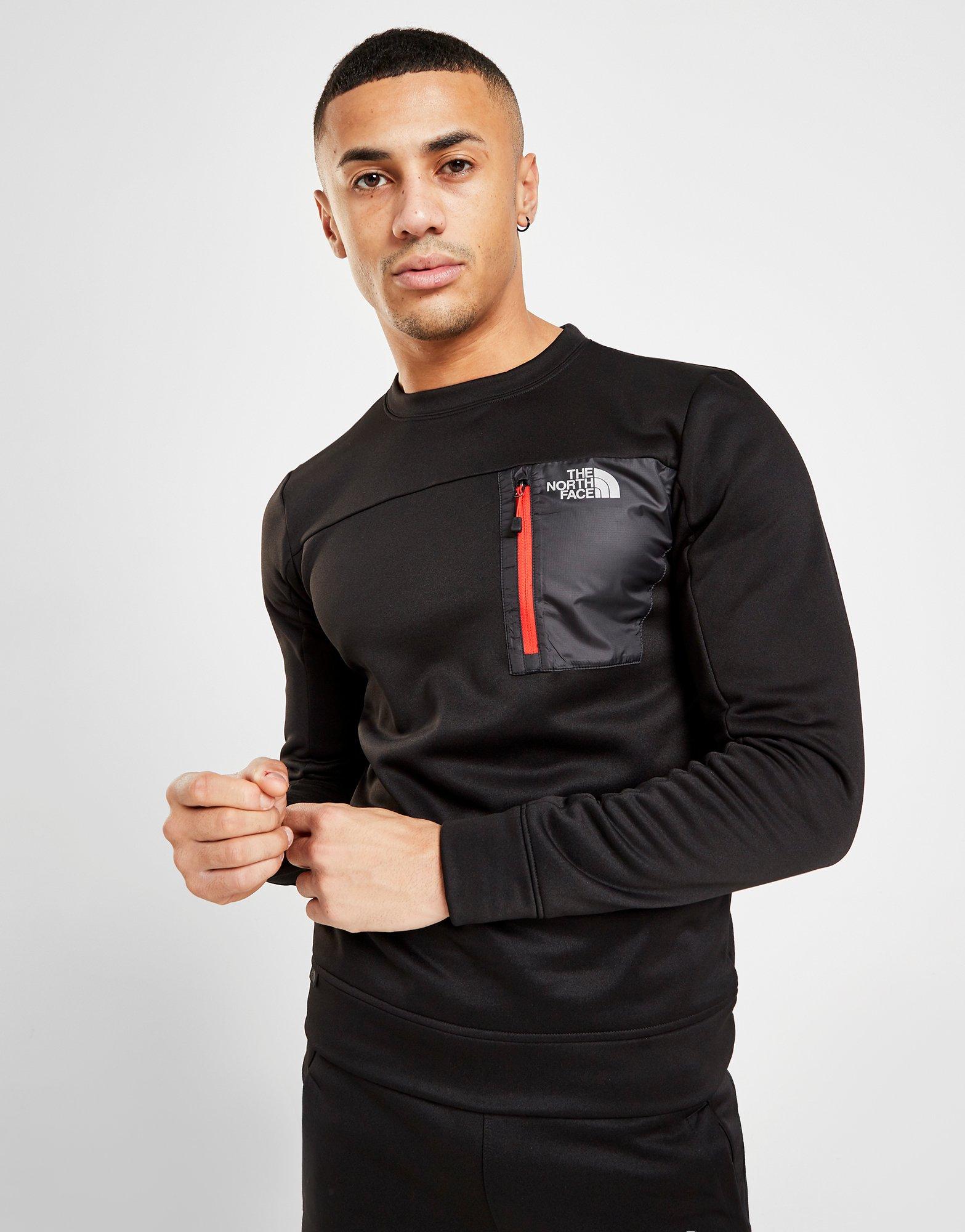 the north face mittelegi crew sweatshirt