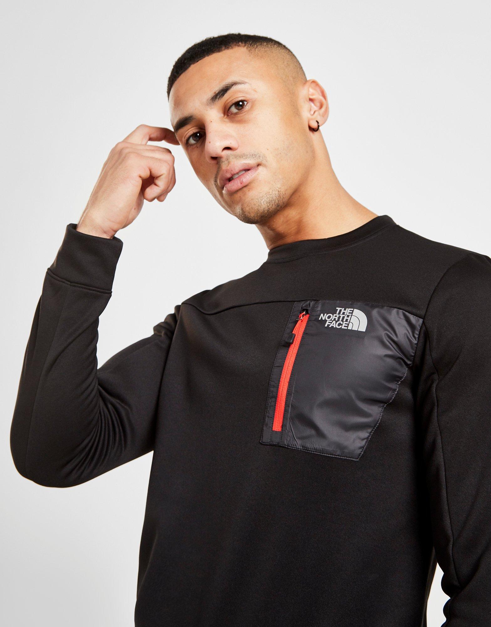 the north face mittelegi crew sweatshirt