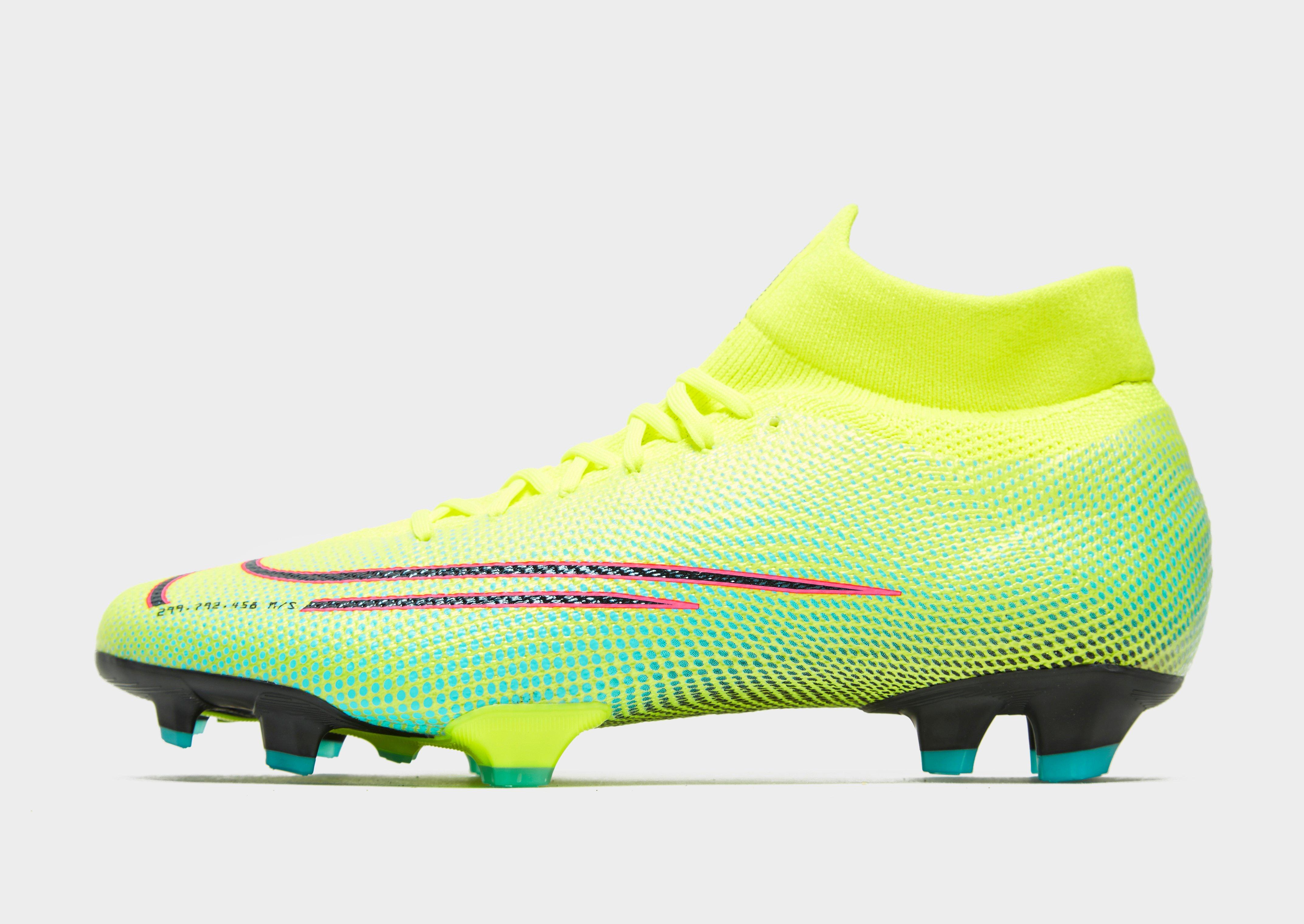 nike mercurial jaune