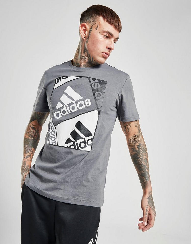 adidas Badge Of Sport Graphic Box T-Shirt Heren