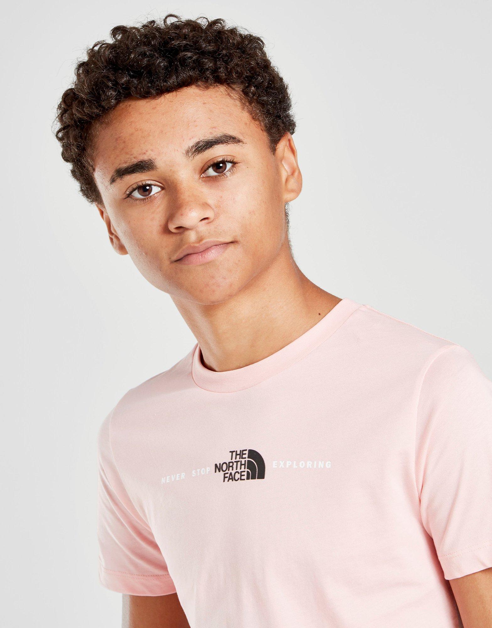 north face junior t shirt