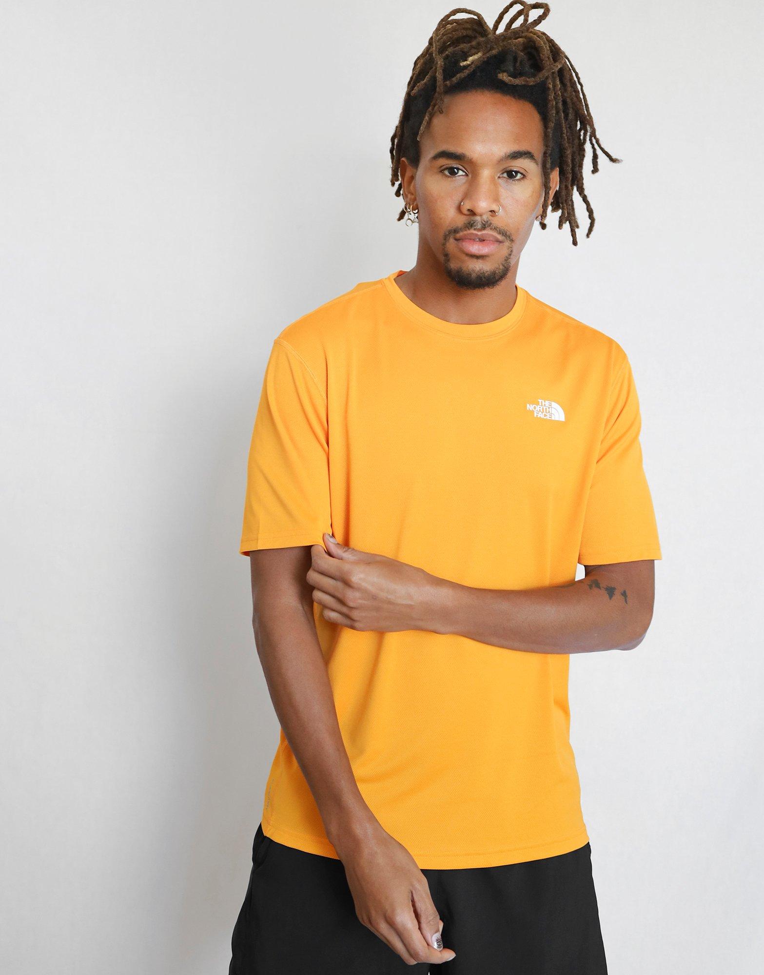 reebok classic t shirt homme orange