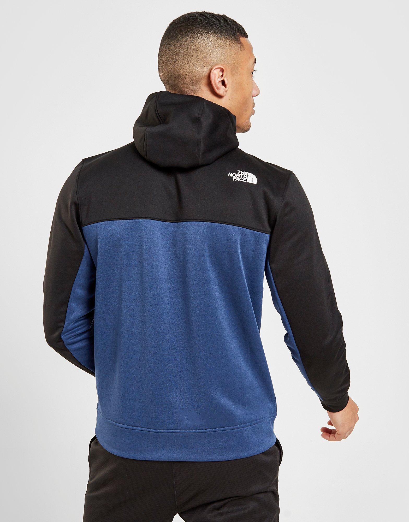 the north face black mittellegi half zip hoodie