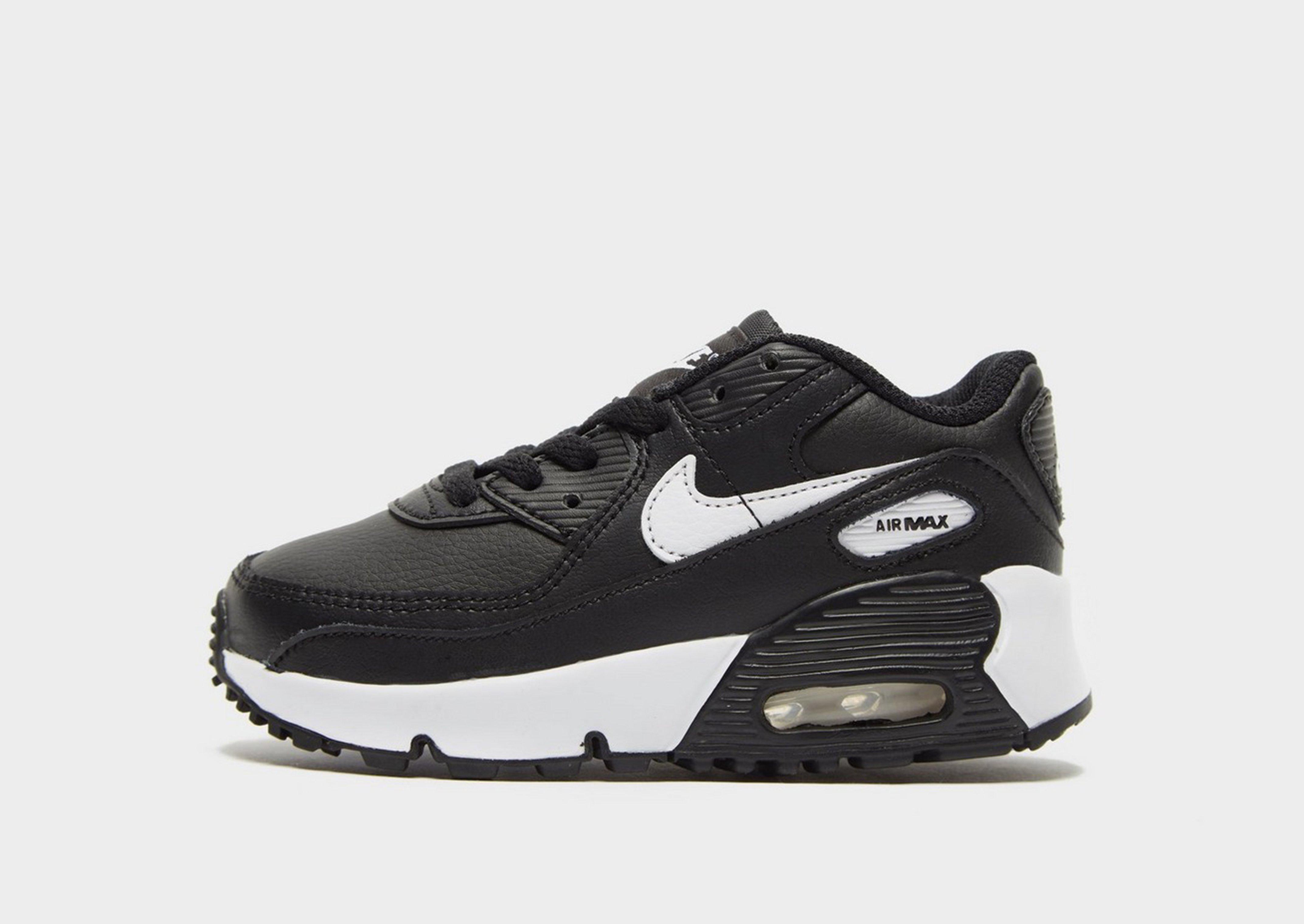 Black Nike Air Max 90 Leather Infant | JD Sports UK